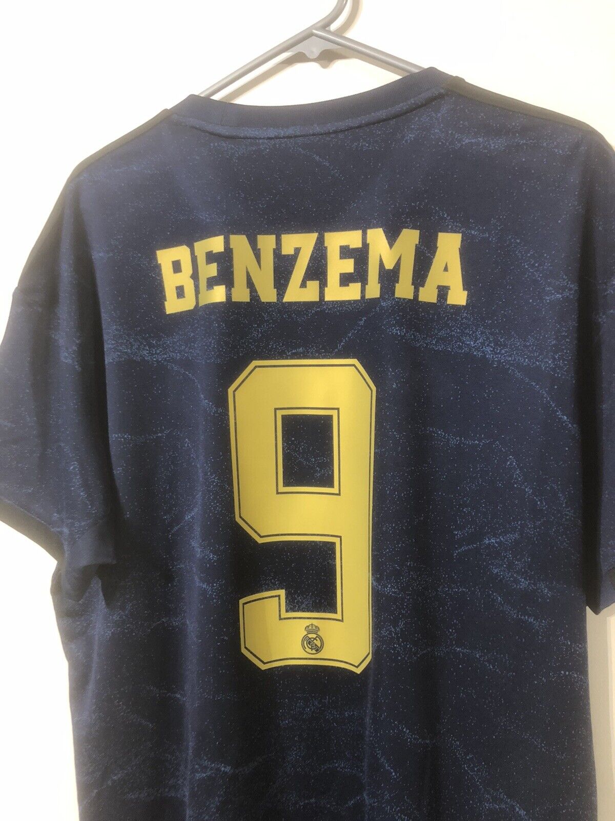 Benzema #9 Real Madrid 2019/20 X-Large Away Shirt Adidas Mint Condition