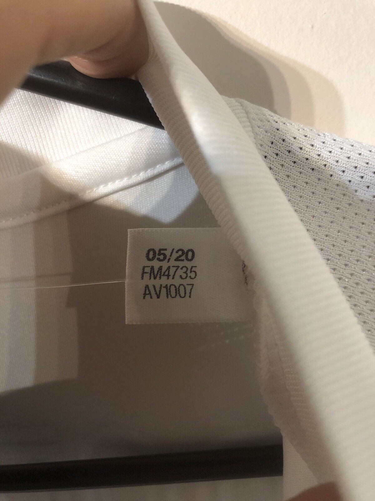 Rodrygo #25 Real Madrid 2020/21 Medium Home Football Shirt Jersey BNWT