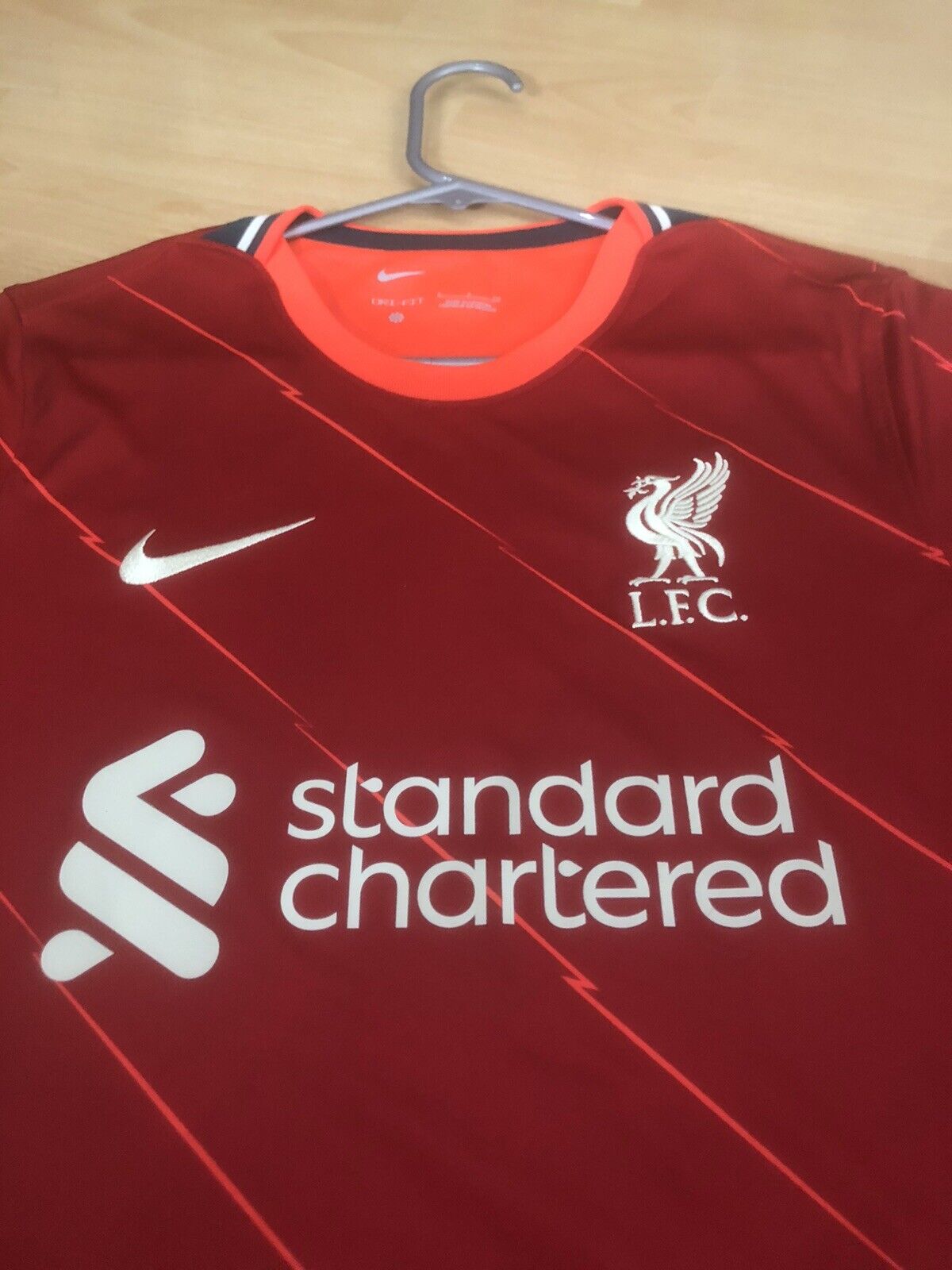 Virgil 4 Liverpool Small 2021 22 Home Shirt Nike Excellent Condition Db2560 688