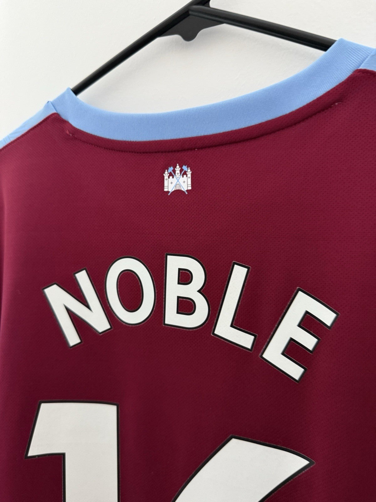 West Ham United Noble #16 2019/20 Large Home Shirt Umbro Excellent Condition