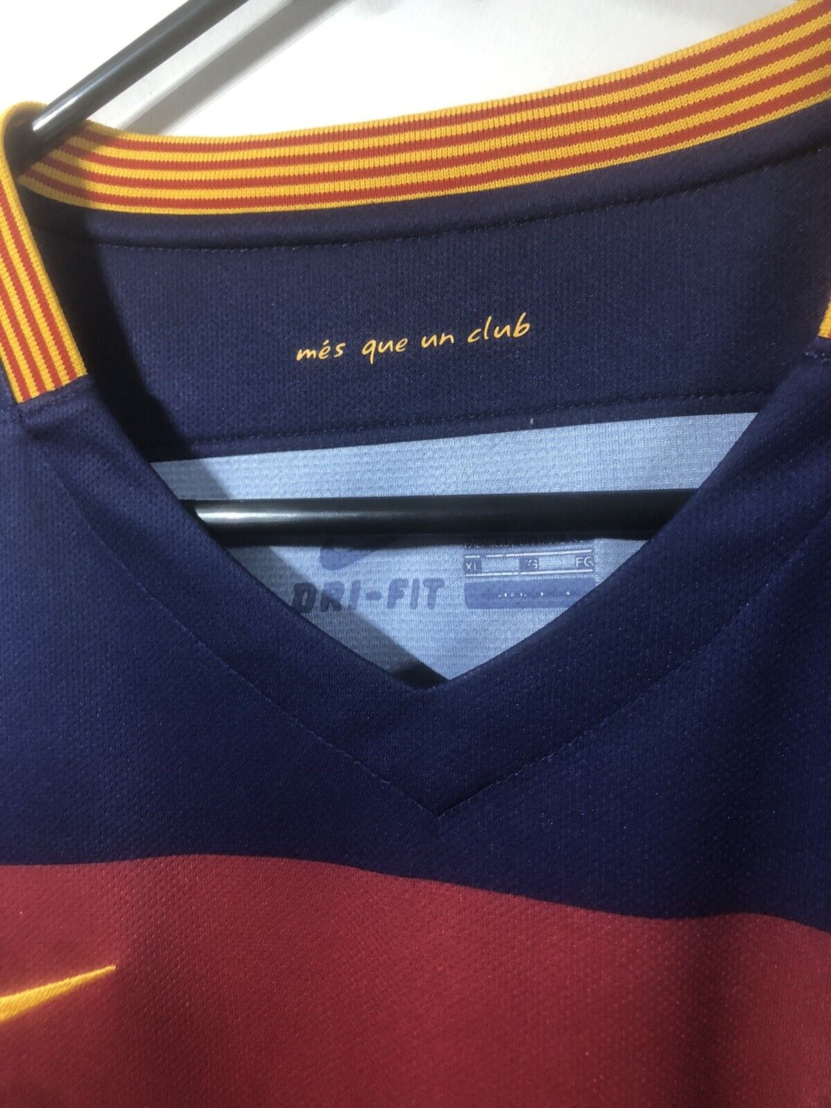 Messi 10 Barcelona 2015 16 Home Xl Shirt Nike Excellent Condition 658794 422