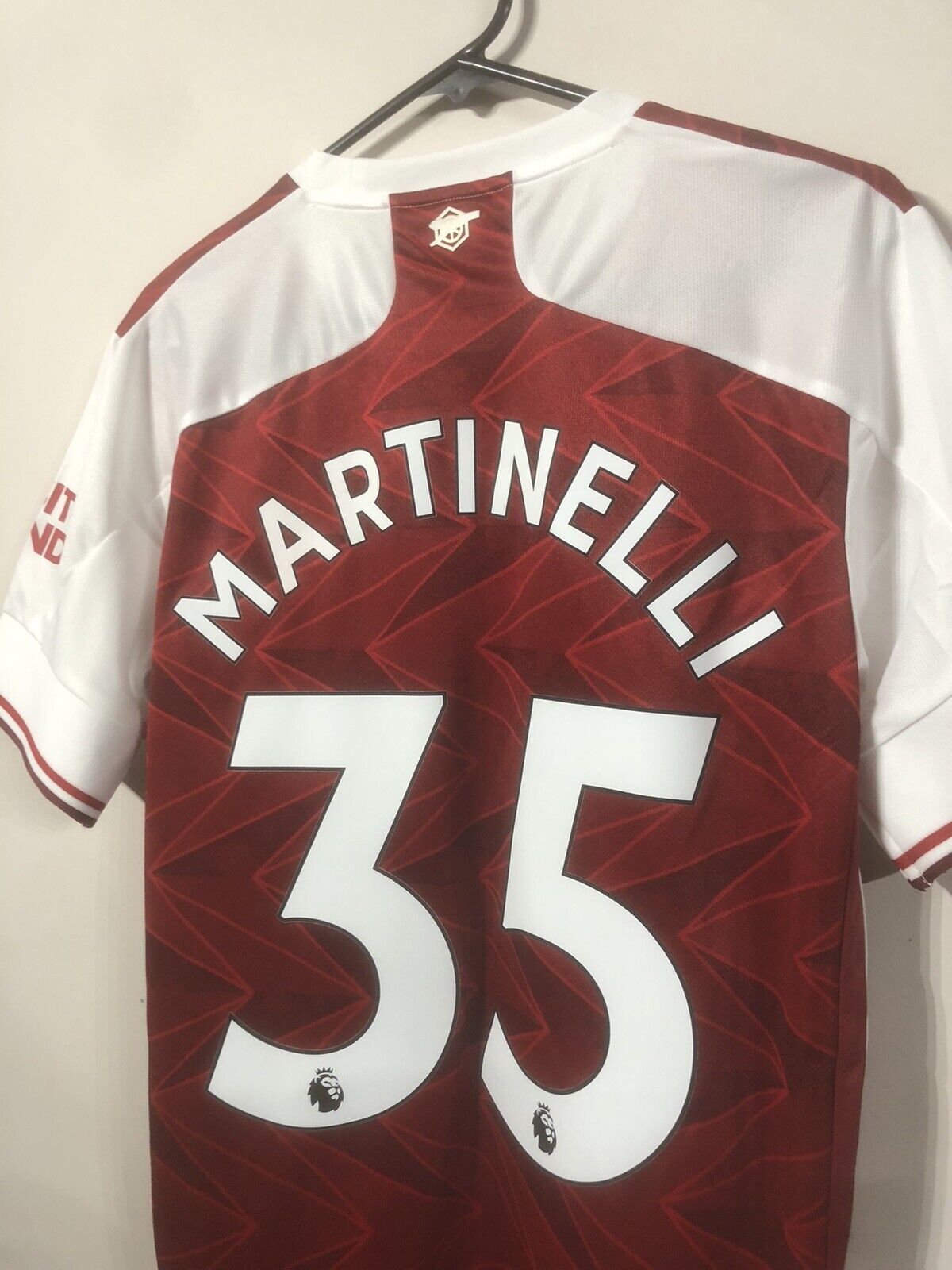 Martinelli #35 Arsenal 2020/21 Medium Home Shirt Adidas BNWT EH5817
