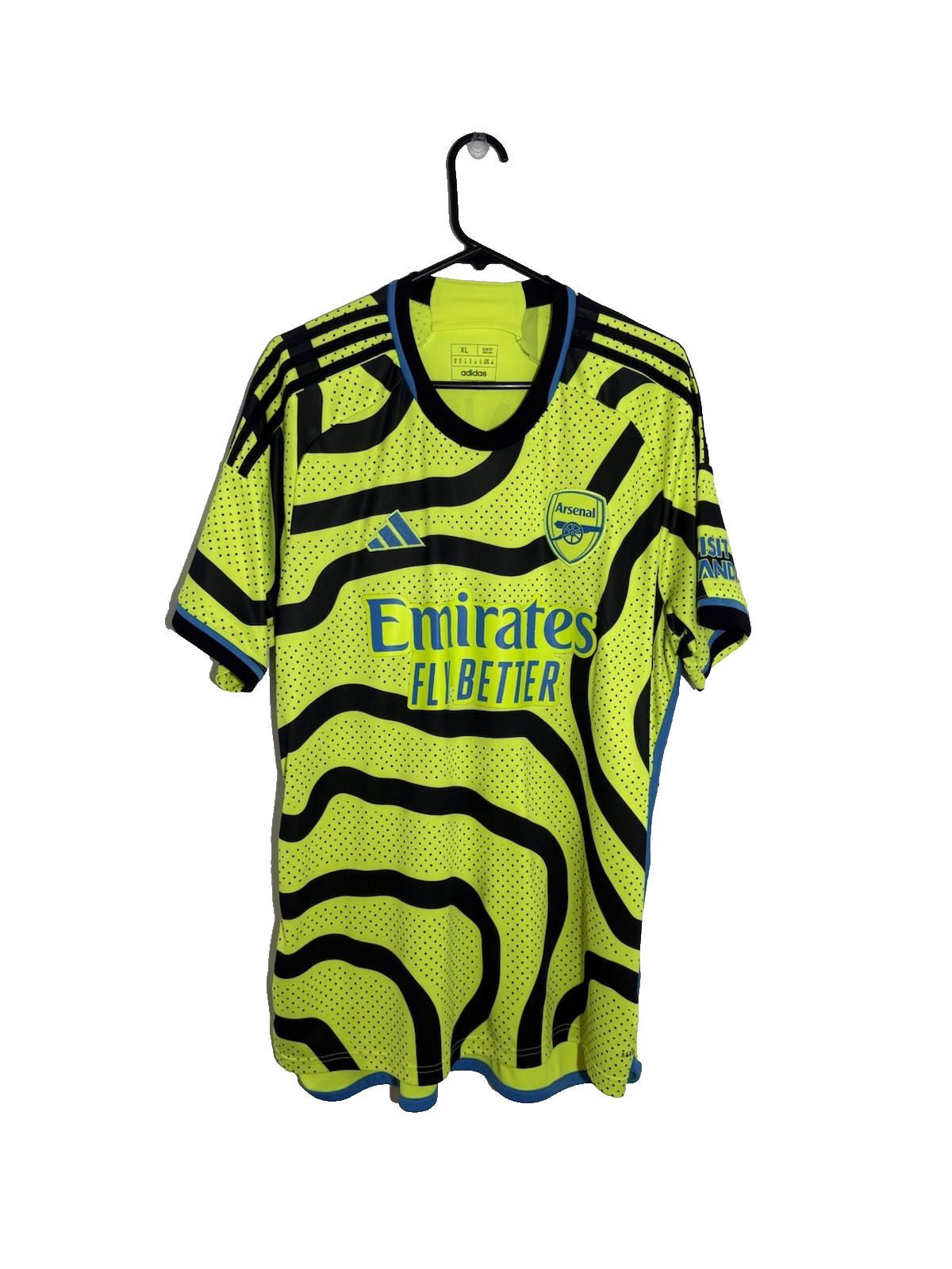 Arsenal Saka #7 2023/24 XL Away Shirt Adidas Excellent Condition HR6927