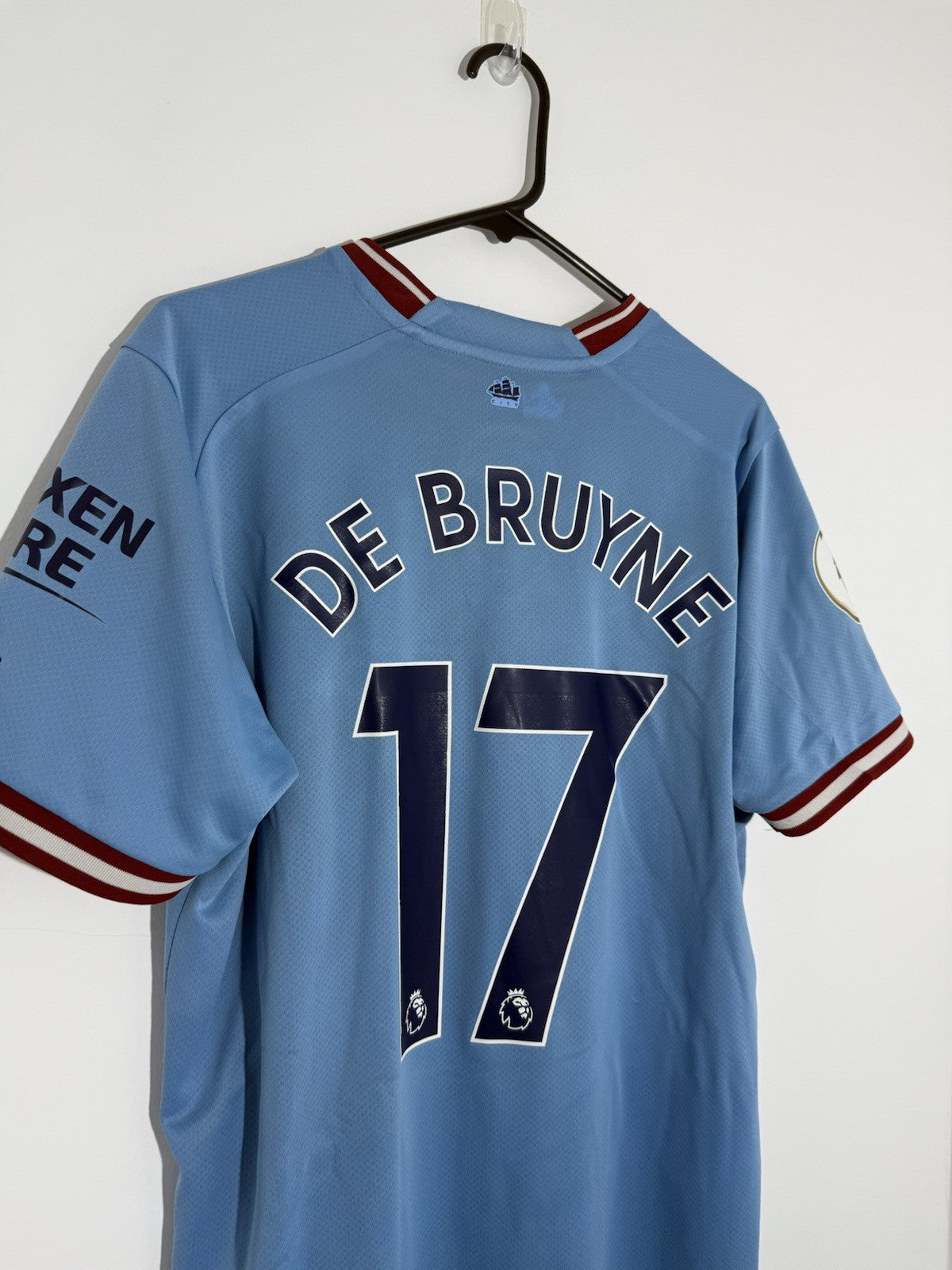 Manchester City De Bruyne #17 2022/23 Large Home Excellent Condition 765710-01