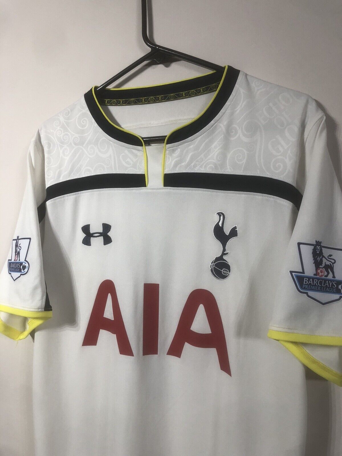 Son 7 Tottenham Hotspur 2014 15 Large Home Under Armour Excellent Condition