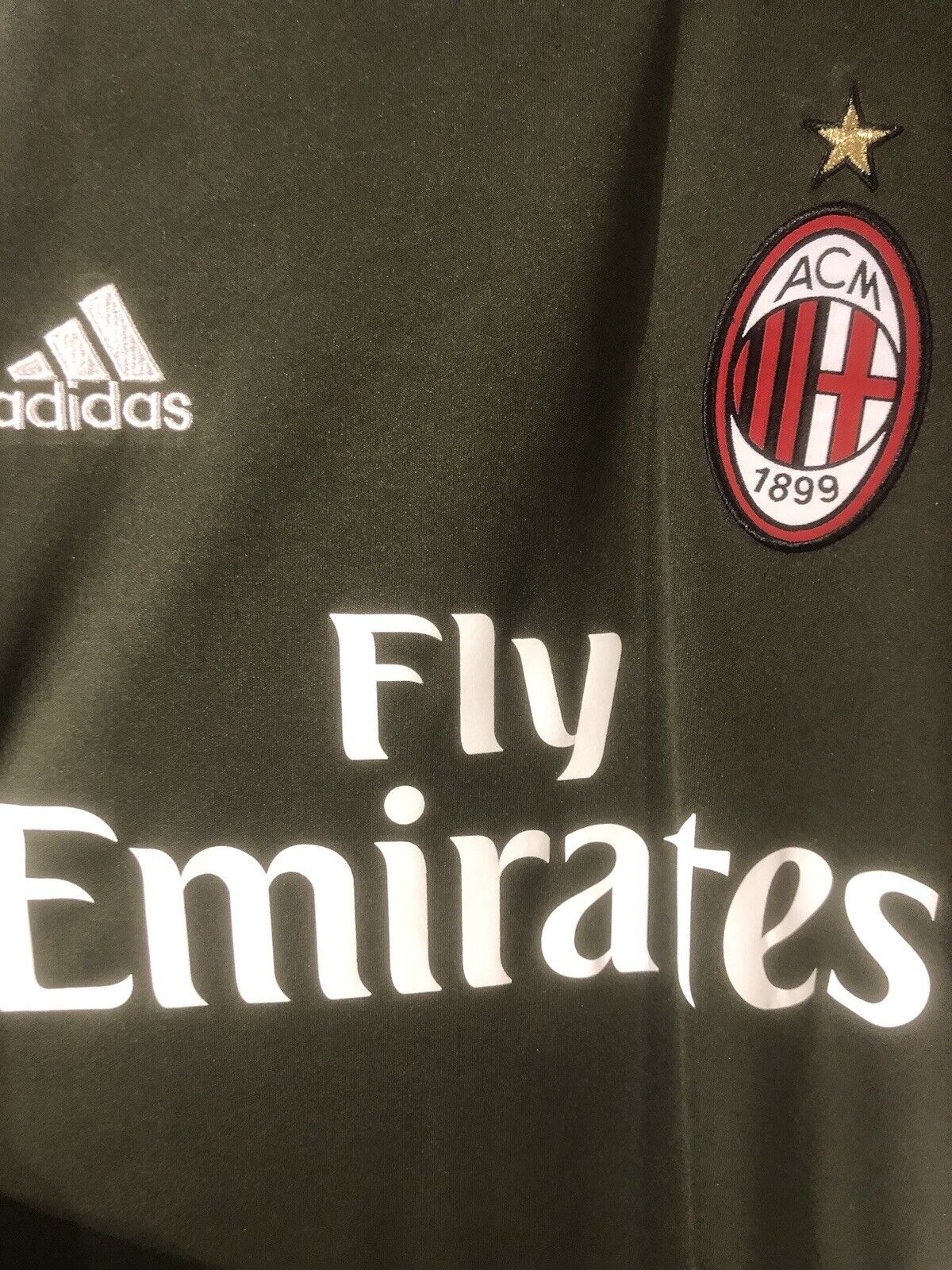 Honda #10 Small AC Milan 2015/16 3rd Shirt Adidas Excellent Condition