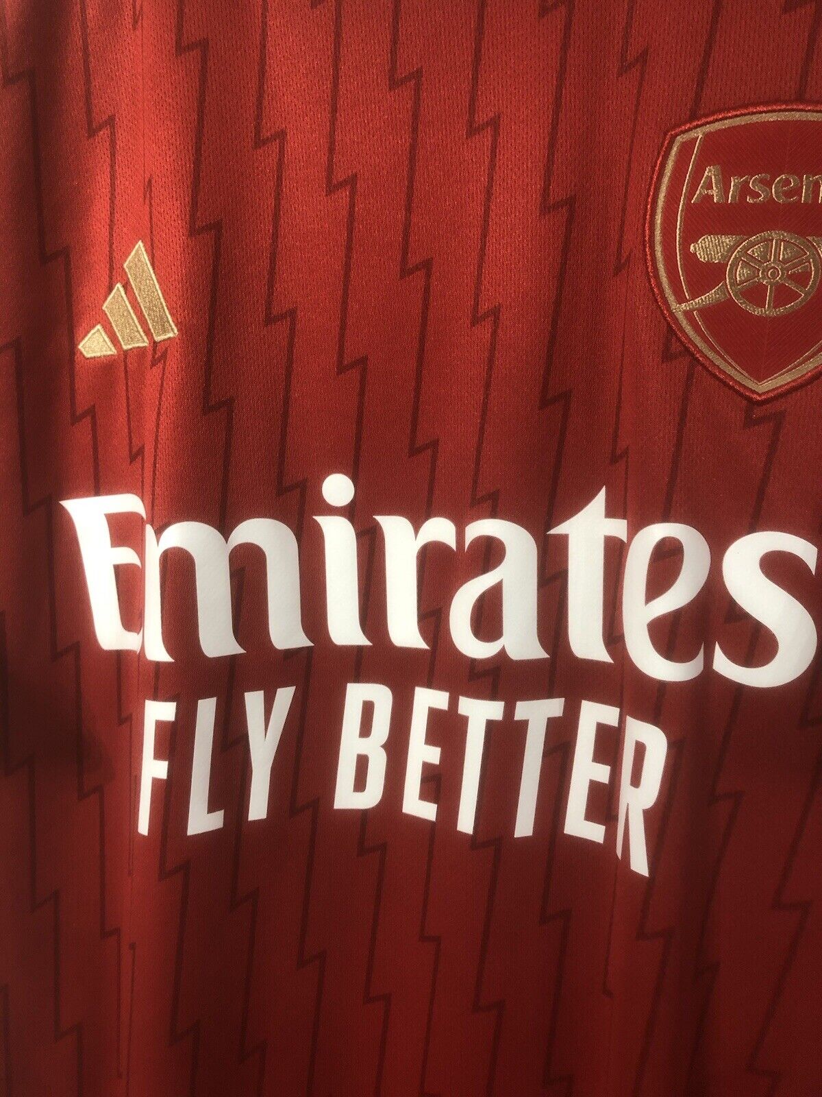 Saka #7 Arsenal 2023/24 XL Home Shirt Adidas Excellent Condition HR6929