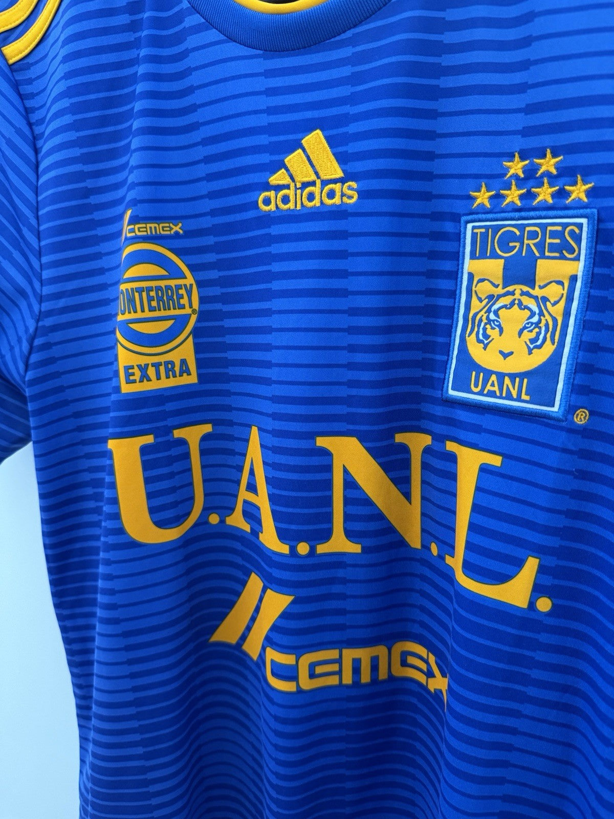 Tigres UANL 2018/19 Away Medium Shirt Adidas Excellent Condition CD6013