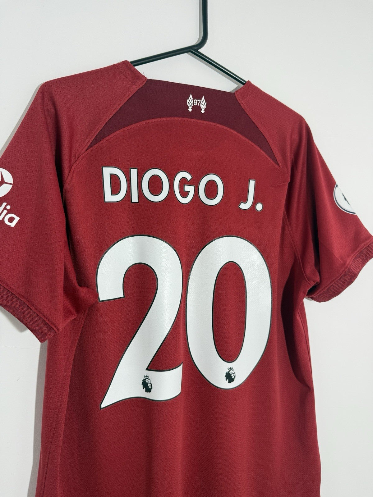 Liverpool Diogo .J #20 Large 2022/23 Home Shirt Excellent Condition DM1843-609
