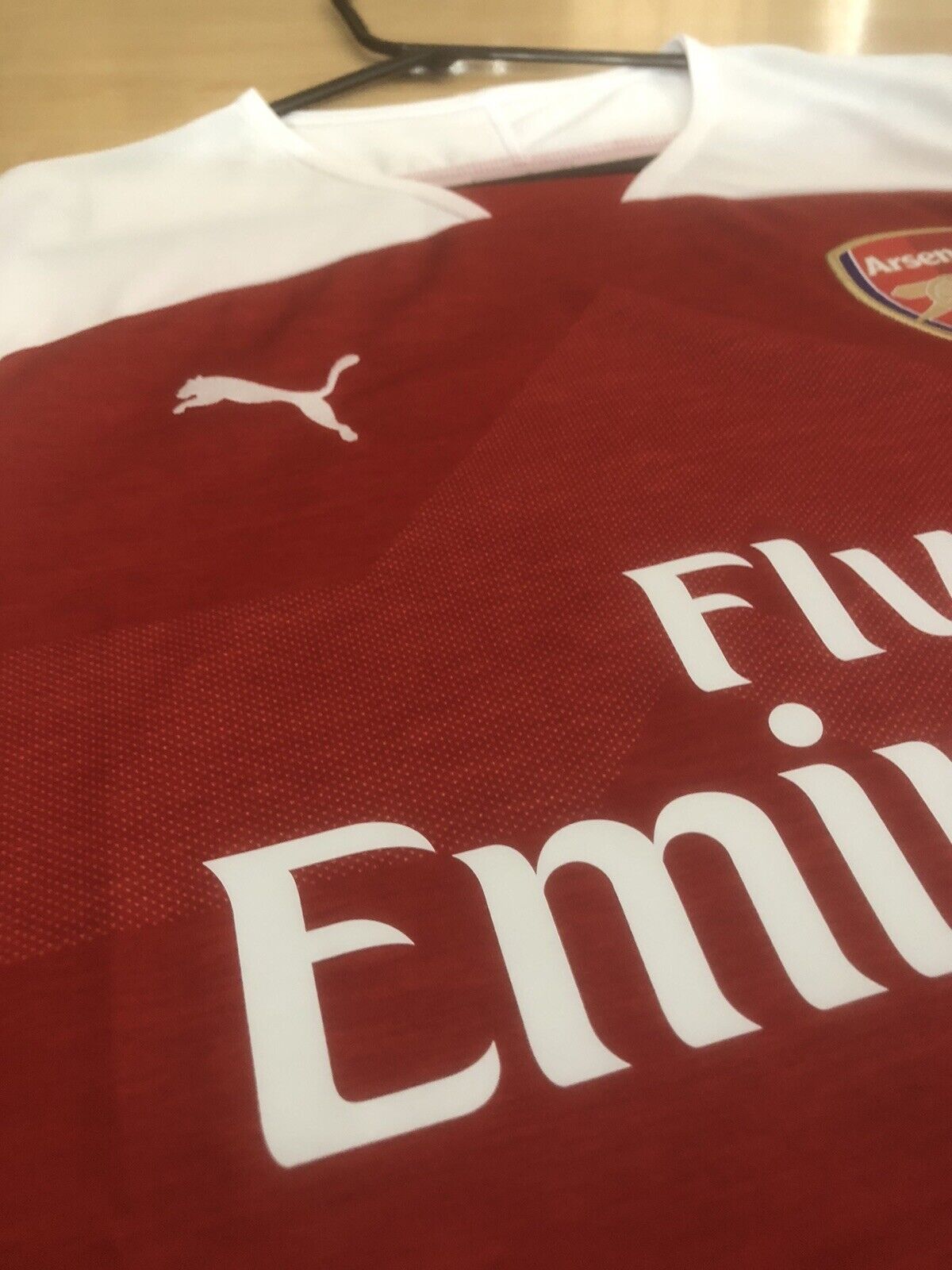 Xhaka #34 Arsenal 2018/19 Large Home Shirt Puma Excellent Condition 753209-12