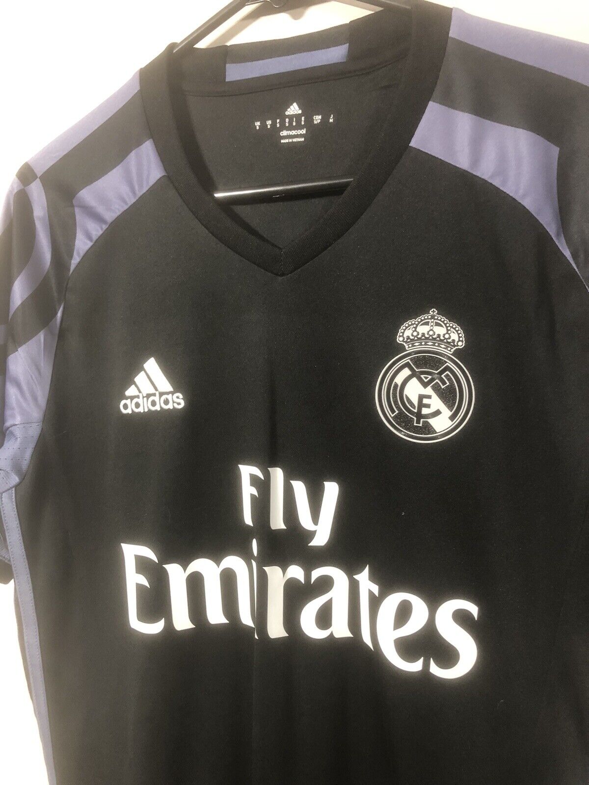 Sergio Ramos #4 2016/17 Real Madrid Small 3rd Shirt Excellent Condition