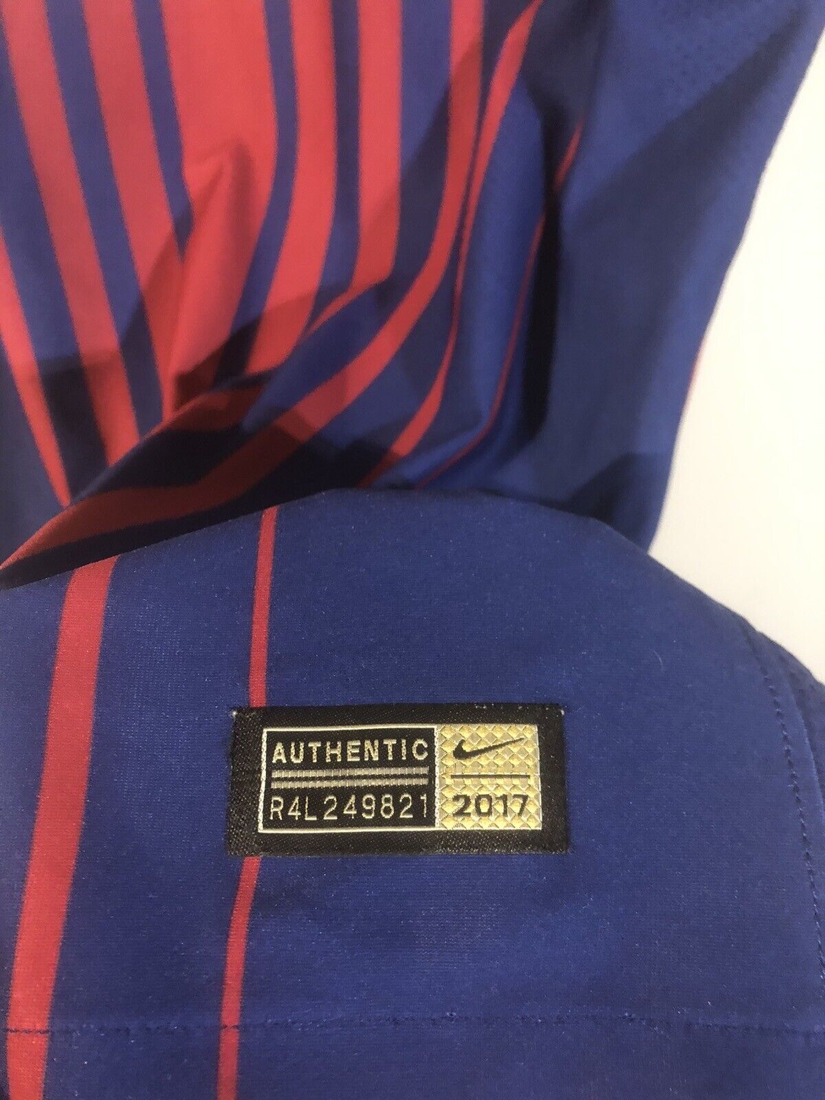 Suarez #9 Barcelona 2017/18 Small Home Aeroswift Shirt Nike Excellent Condition