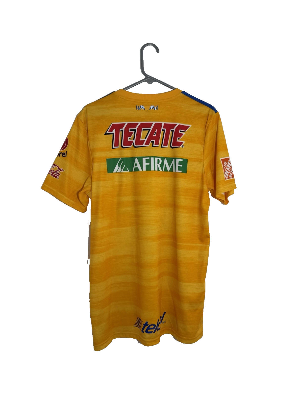 Tigres UANL 2019/20 Home Large Shirt Adidas Excellent Condition DW4383