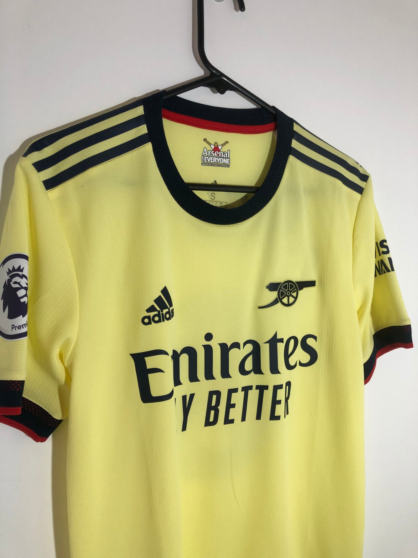 Odegaard #8 Arsenal 2021/22 Authentic Small Away Shirt Adidas BNWT GM0219