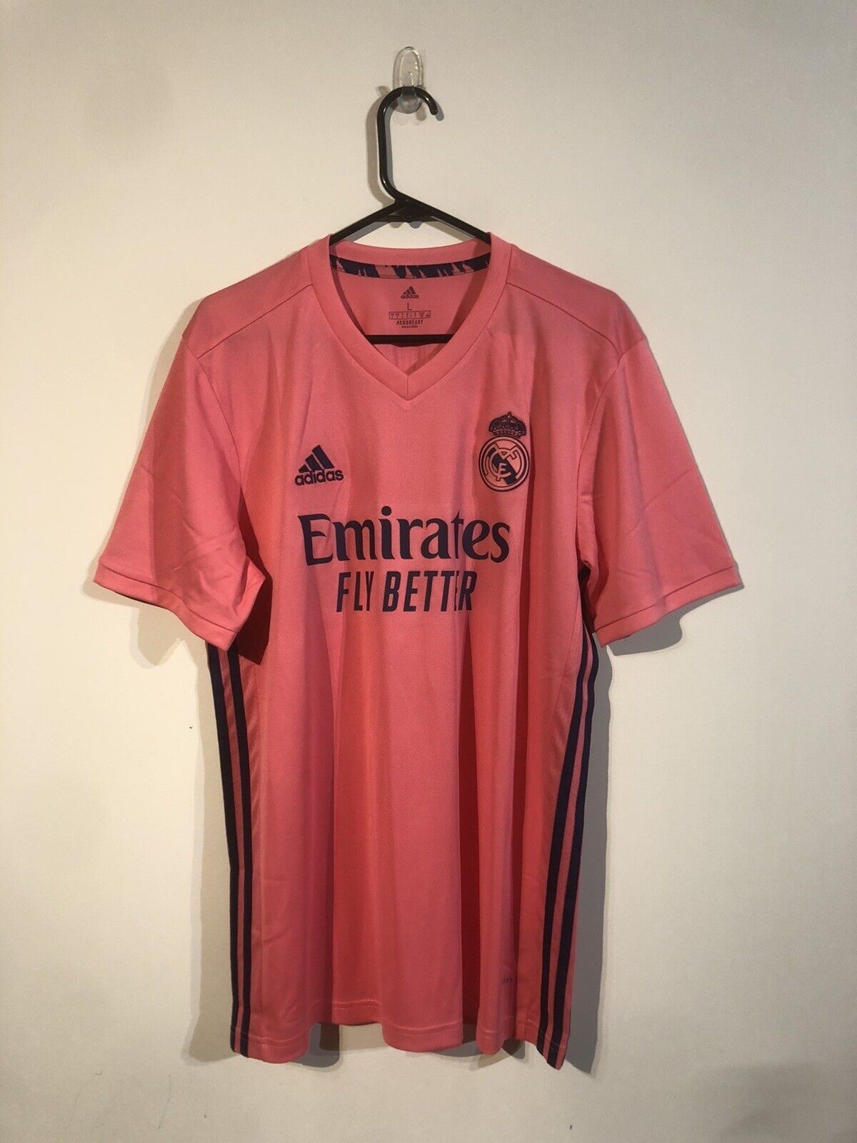 Vinicius Jr #20 Real Madrid 2020/21 Large Away Football Shirt Jersey BNWT