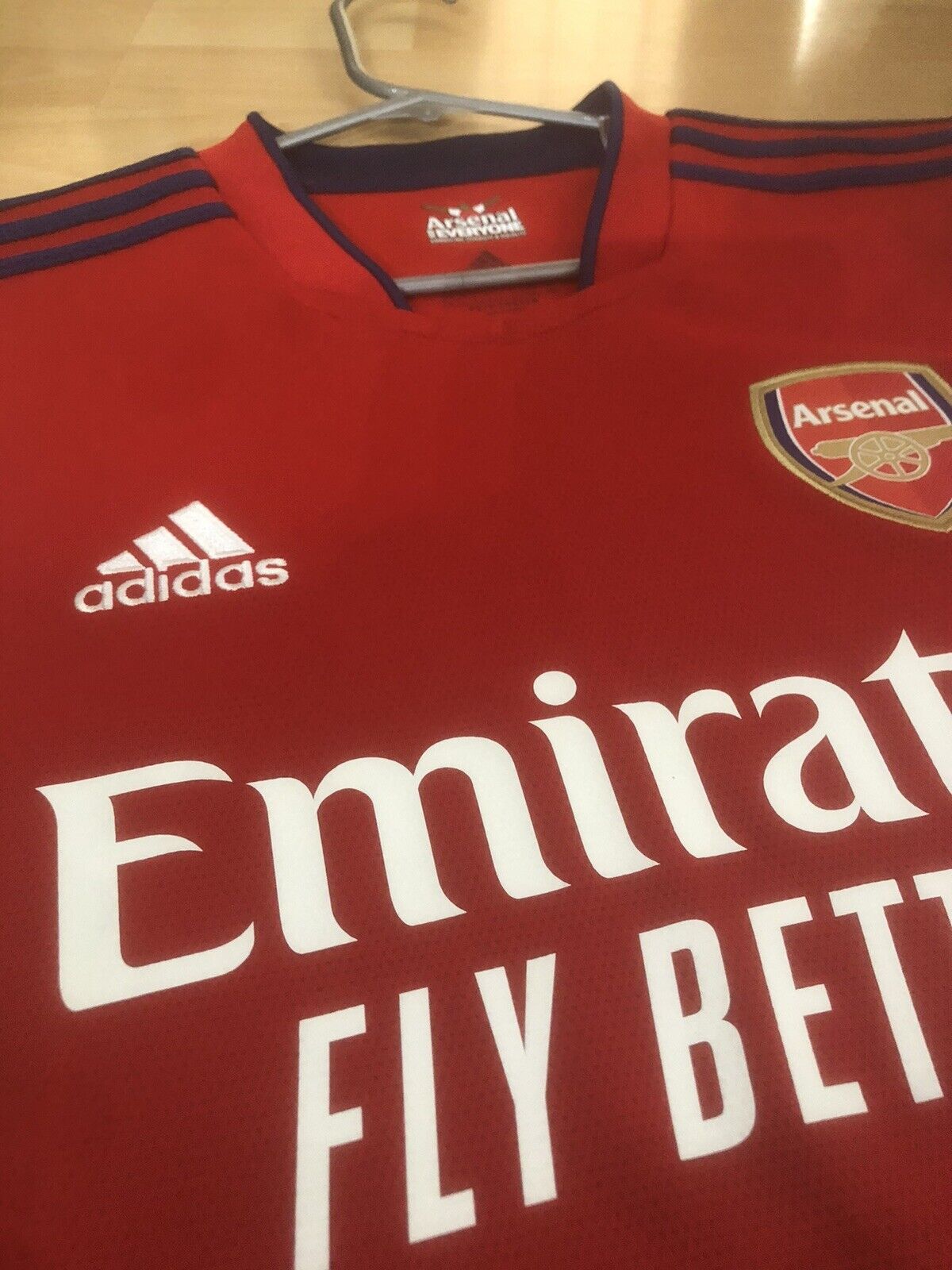 Martinelli #35 Arsenal Home 2021/22 Large Shirt Adidas Excellent Condition GM0217