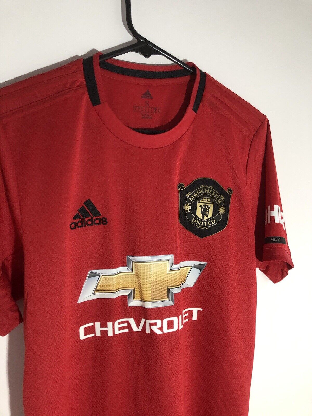 B Fernandes 18 Manchester United Small 2019 20 Home Shirt Excellent Cond Ed7386
