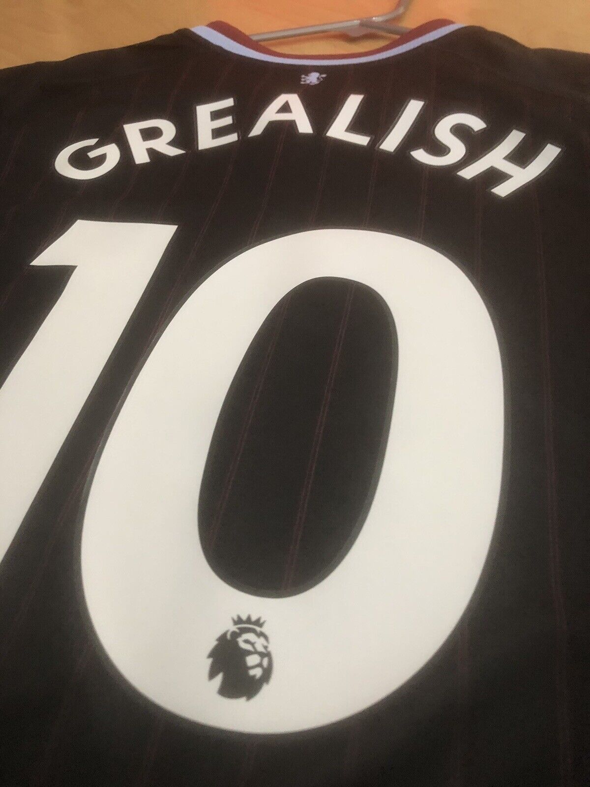 Grealish 10 Aston Villa 2020 21 XL Away Shirt Kappa Excellent Condition