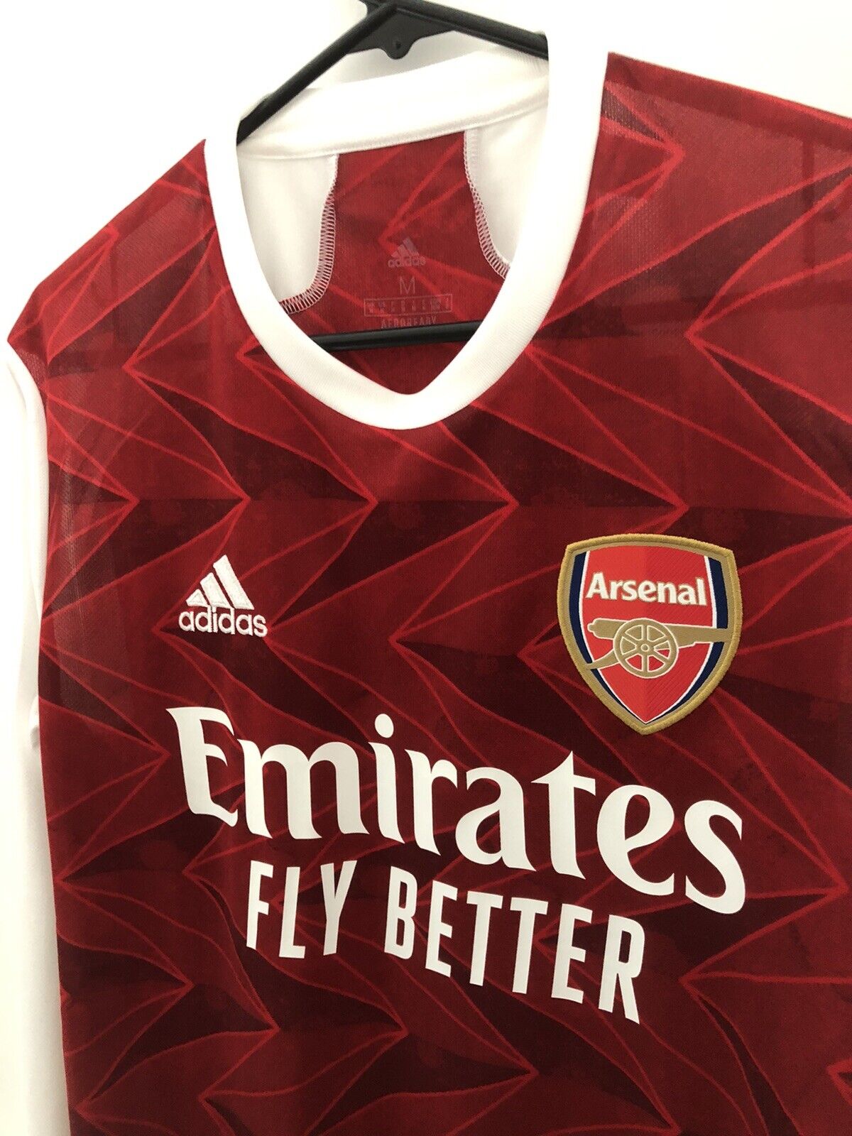 Saka #7 Arsenal 2020/21 Medium Home Shirt BNWT EH7814