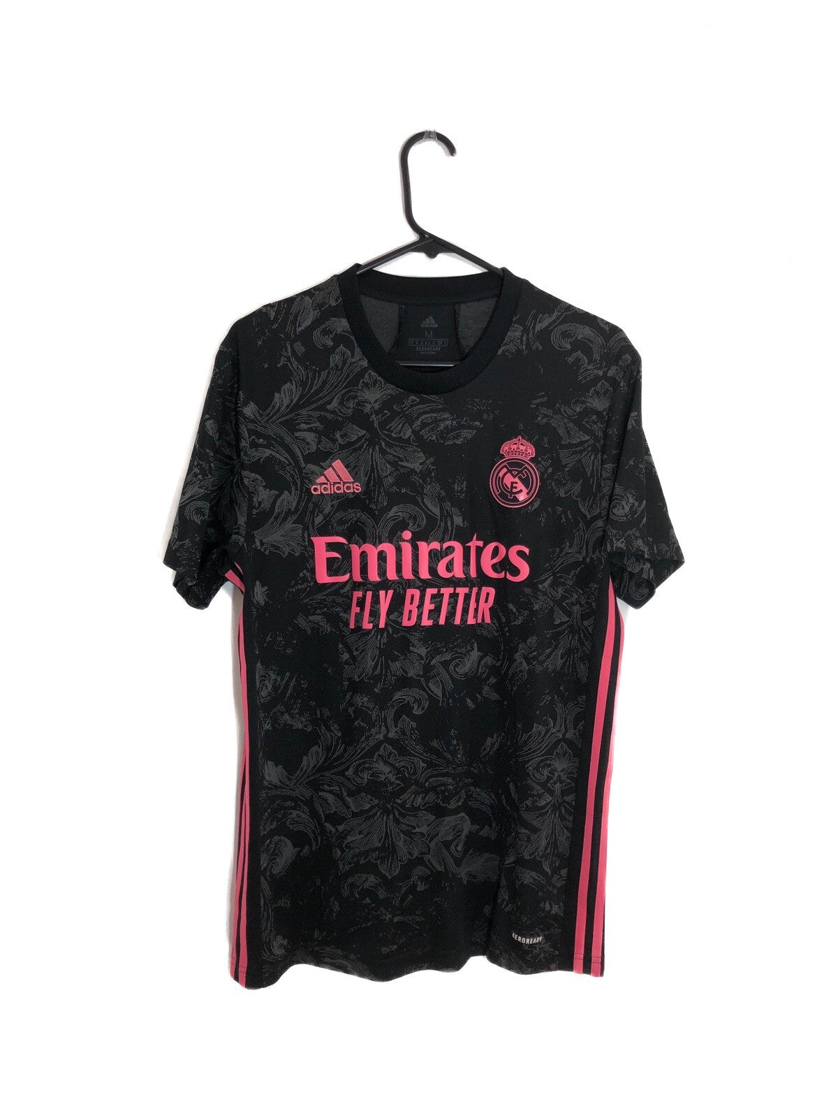 Vini Jr #20 Real Madrid 2020/21 Medium 3rd Shirt Excellent Condition GE0933