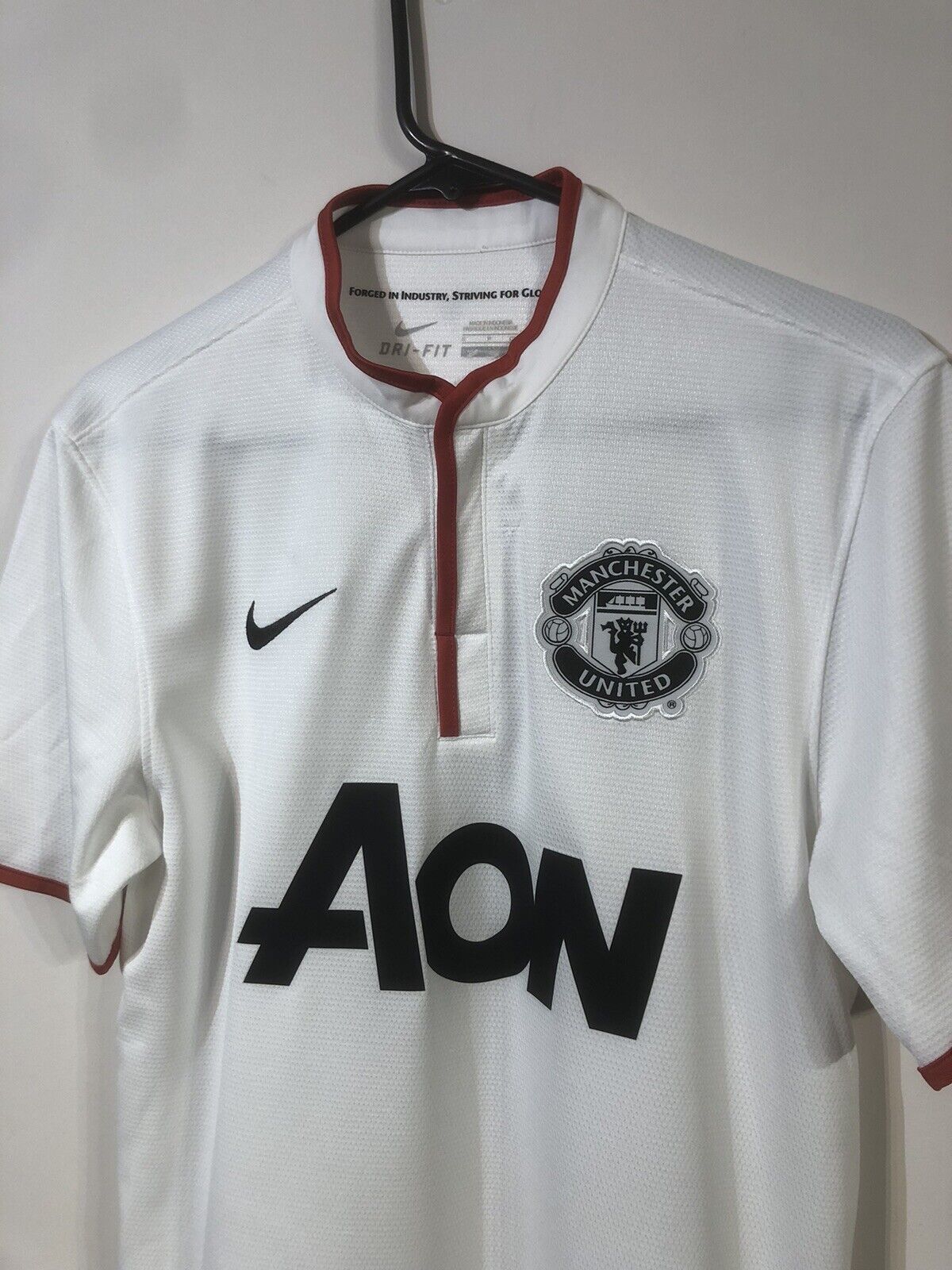 Van Persie #20 Manchester United Small 2012/13 Away Shirt Nike Very Good Condito