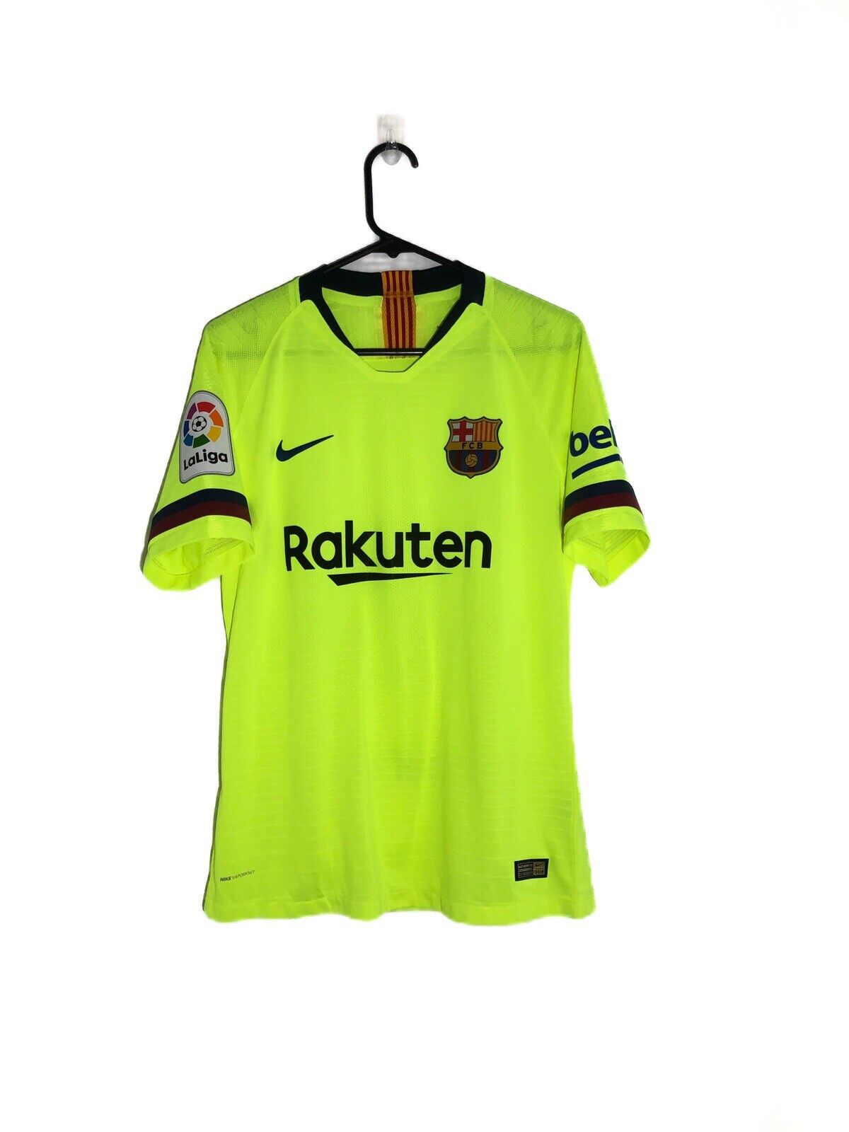 Messi 10 Barcelona Medium 2018 19 Vaporknit Away Excellent Condition 847254 484