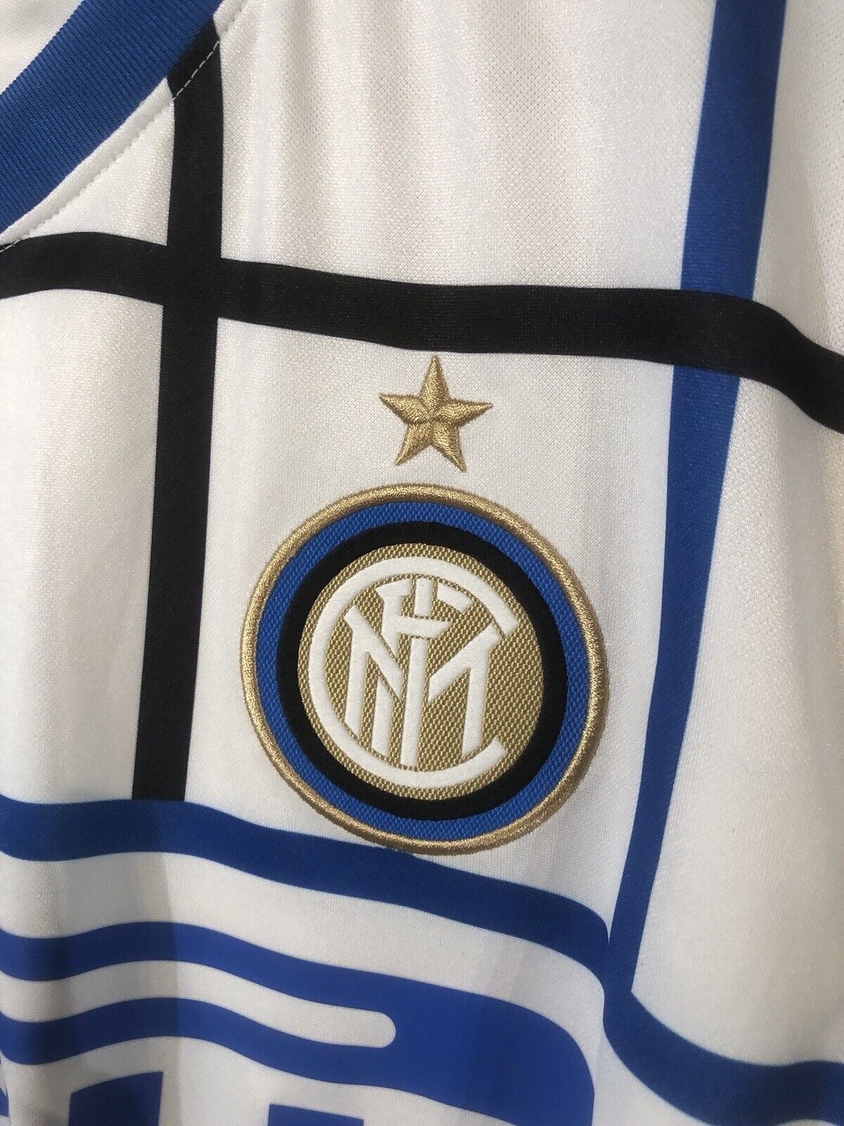 Bastoni #95 Inter Milan 2020/21 Away Medium Football Shirt Jersey Nike BNWT
