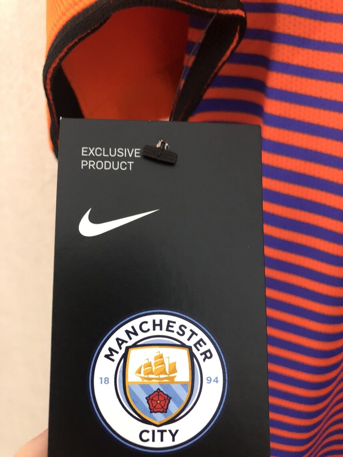 Sterling #7 Manchester City 2016/17 Large Vapor 3rd Football Shirt Nike BNWT