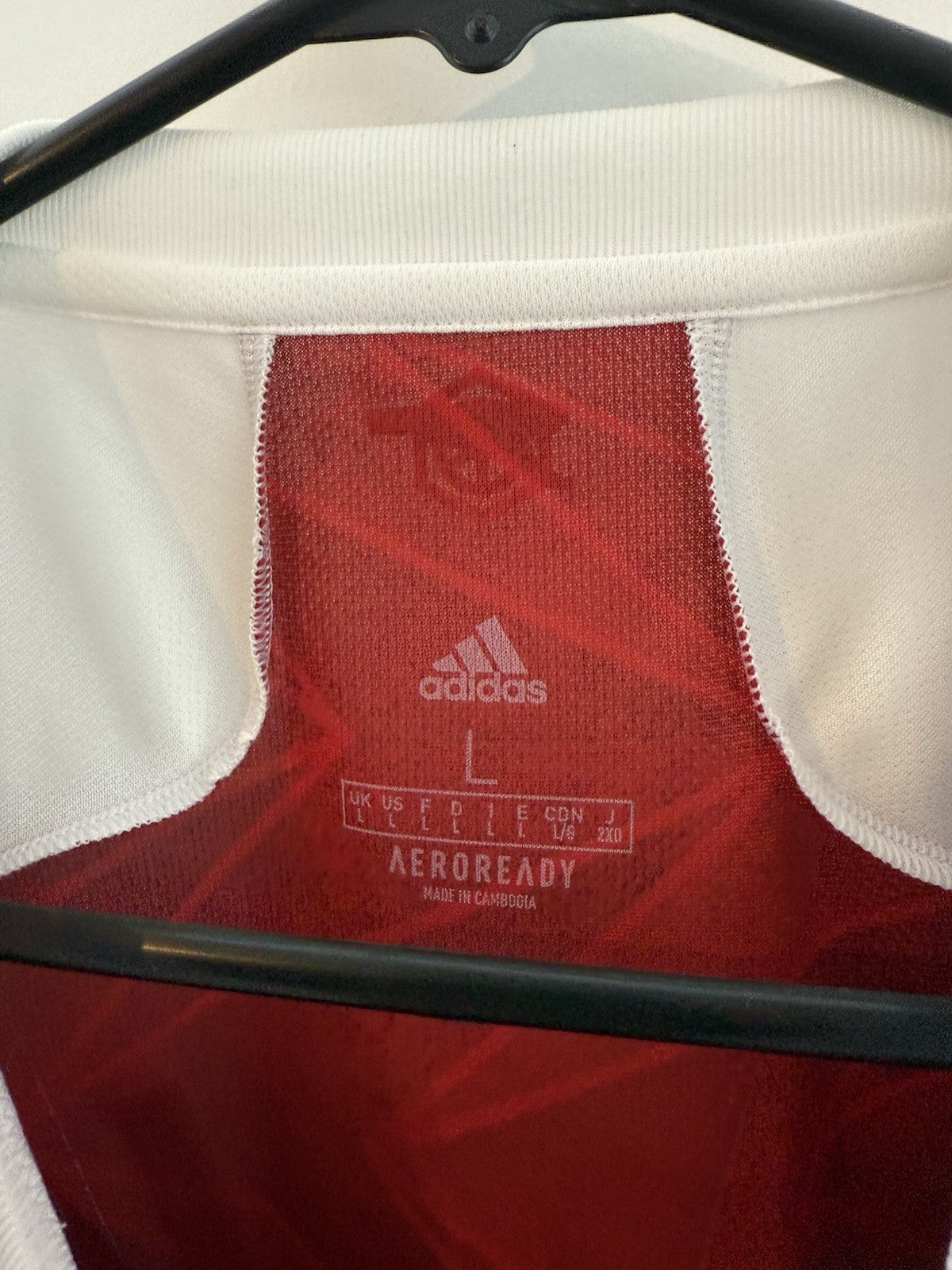 Arsenal Gabriel #6 2020/21 Large Home Shirt BNWT EH5817