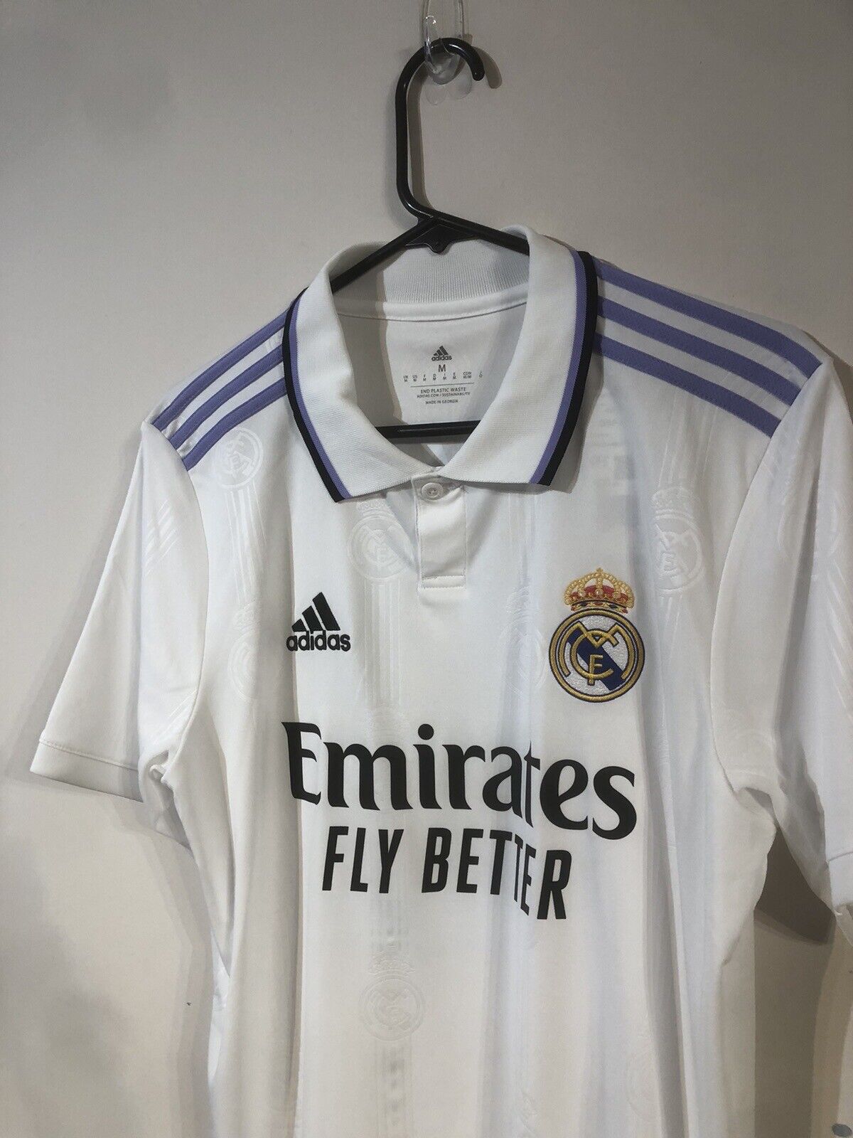 Benzema #9 Real Madrid 2022/23 Home Medium Football Shirt Adidas BNWT