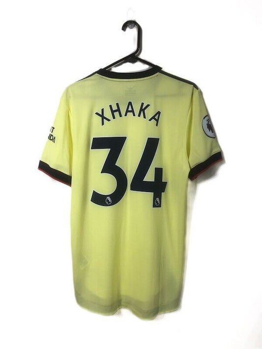 Xhaka #34 Arsenal 2021/22 Authentic Away Medium Shirt BNWT GM0219