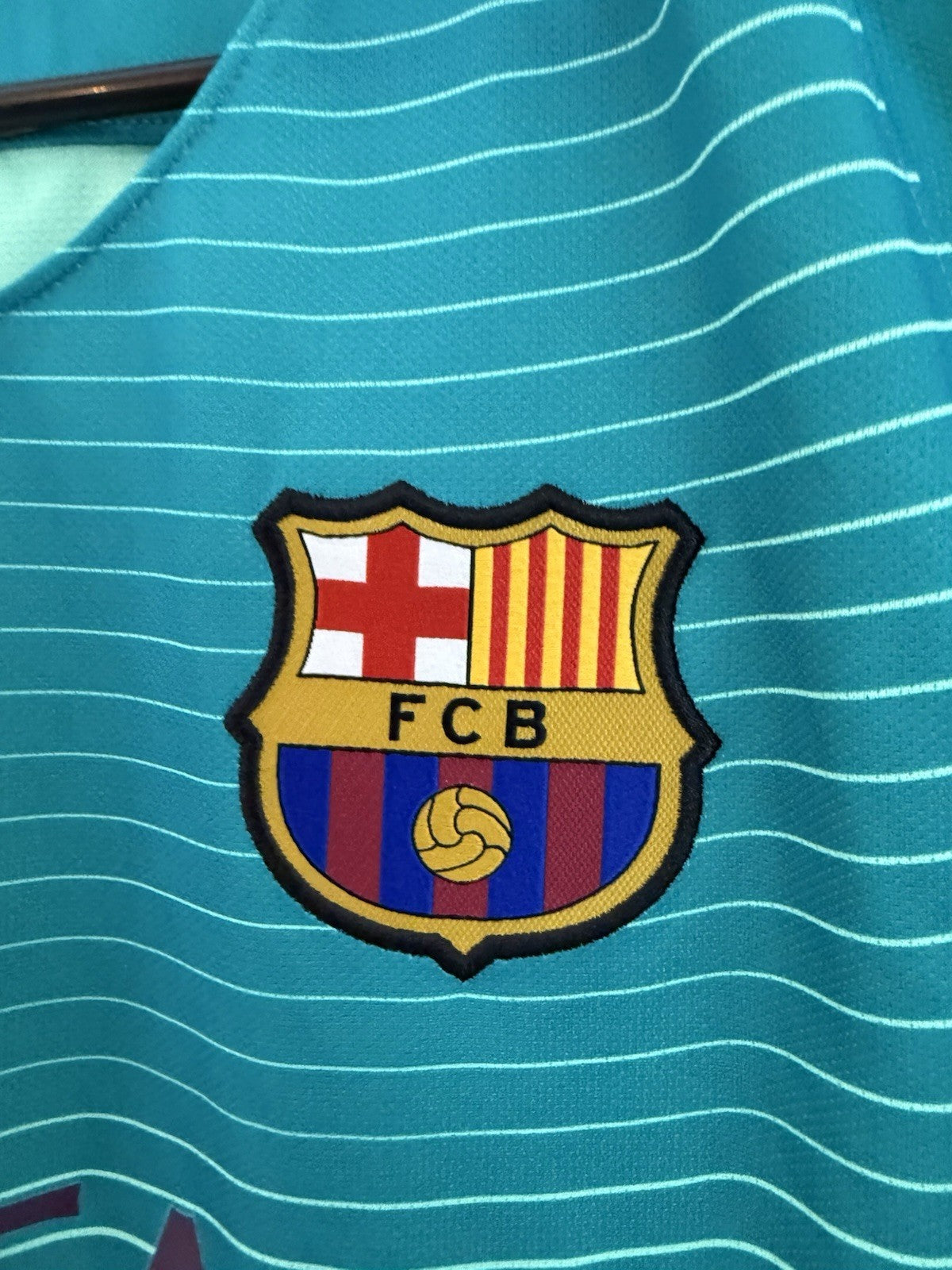 Barcelona 2016/17 Small 3rd Shirt Nike Excellent Condition 776854-388