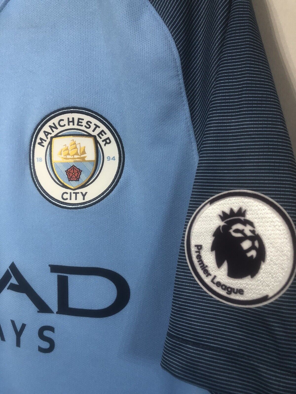 Stones 24 Manchester City 2016 17 Medium Home Excellent Condition 776907 489