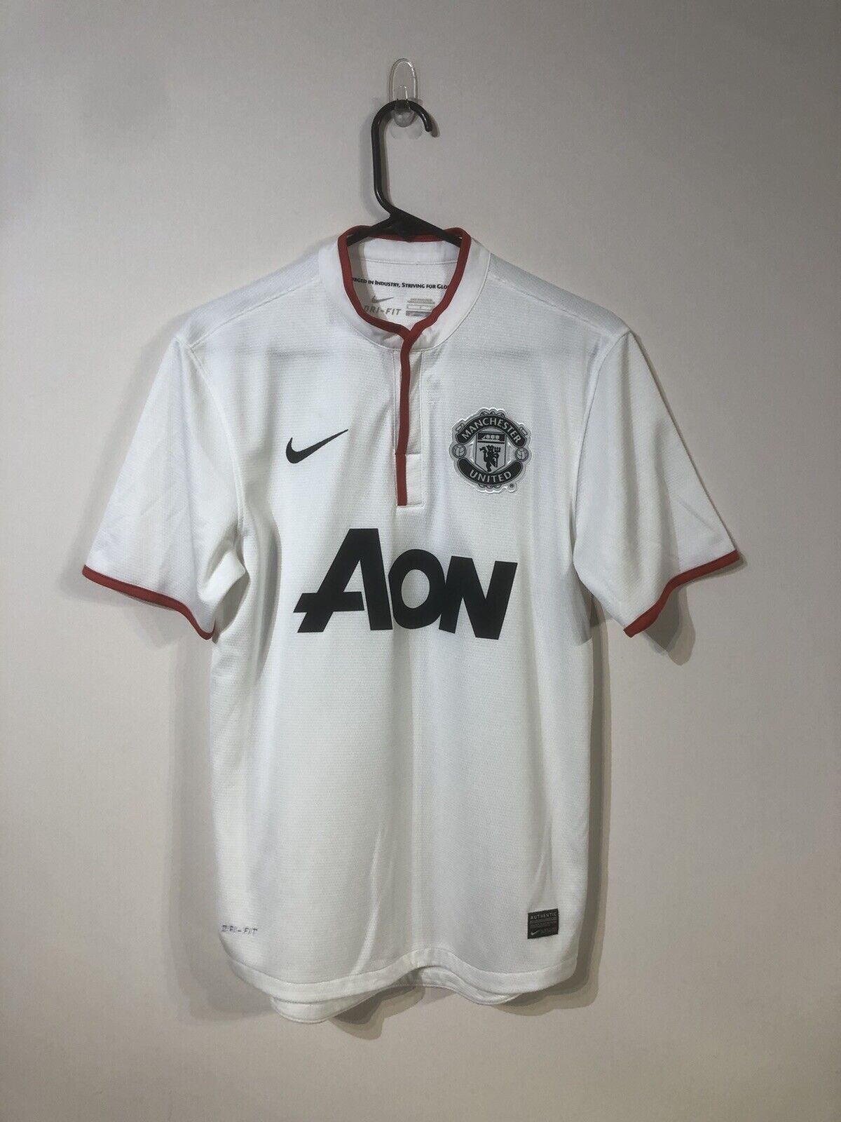 Van Persie #20 Manchester United Small 2012/13 Away Shirt Nike Very Good Condito