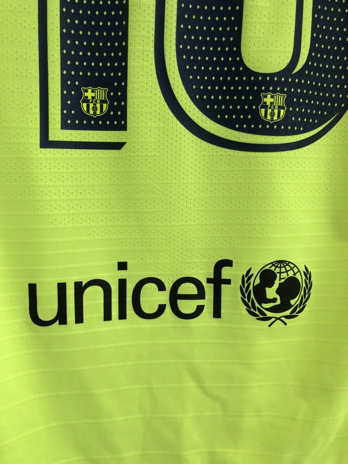 Messi 10 Barcelona Medium 2018 19 Vaporknit Away Excellent Condition 847254 484
