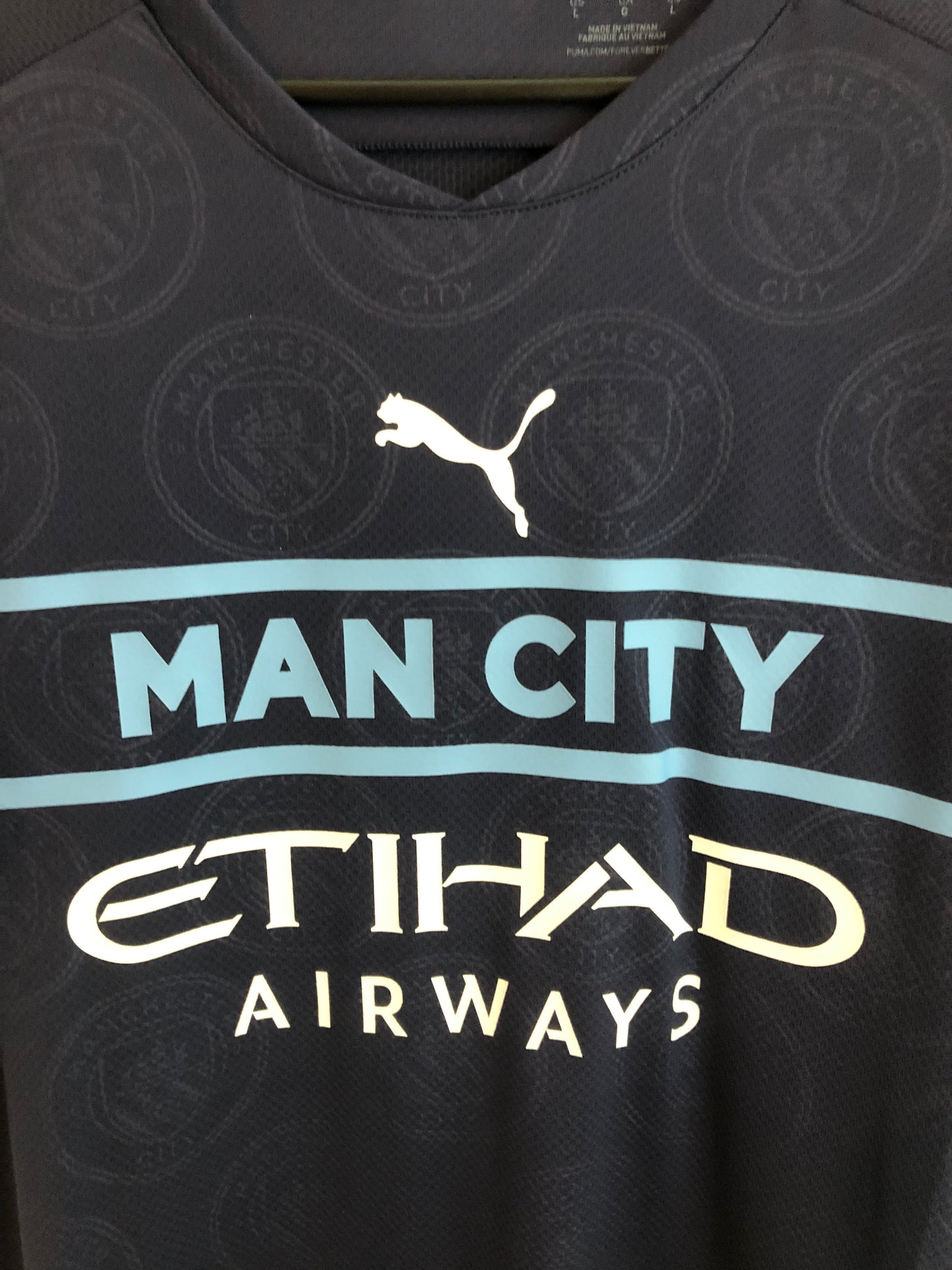 De Bruyne #17 Manchester City 2021/22 Large 3rd BNWT 759219 03