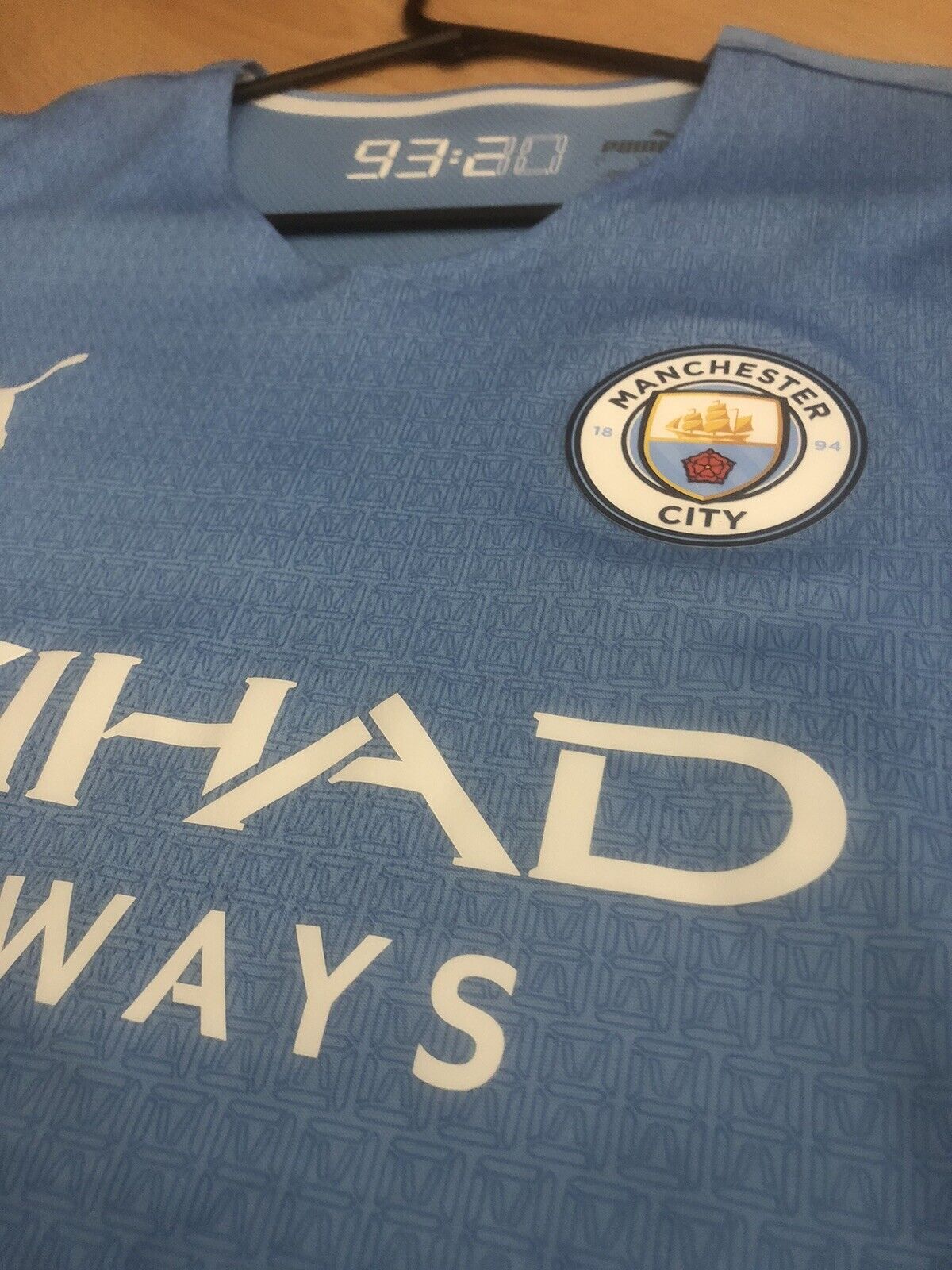 De Bruyne #17 Manchester City 2021/22 Large Authentic Home Excellent Condition