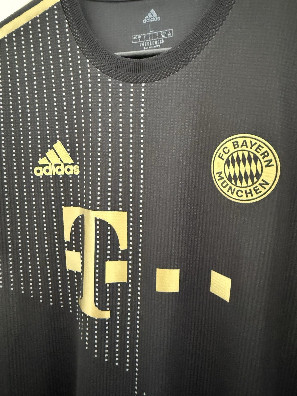Bayern Munich Kimmich #6 2021/22 Large Authentic Away Excellent Condition GM5312