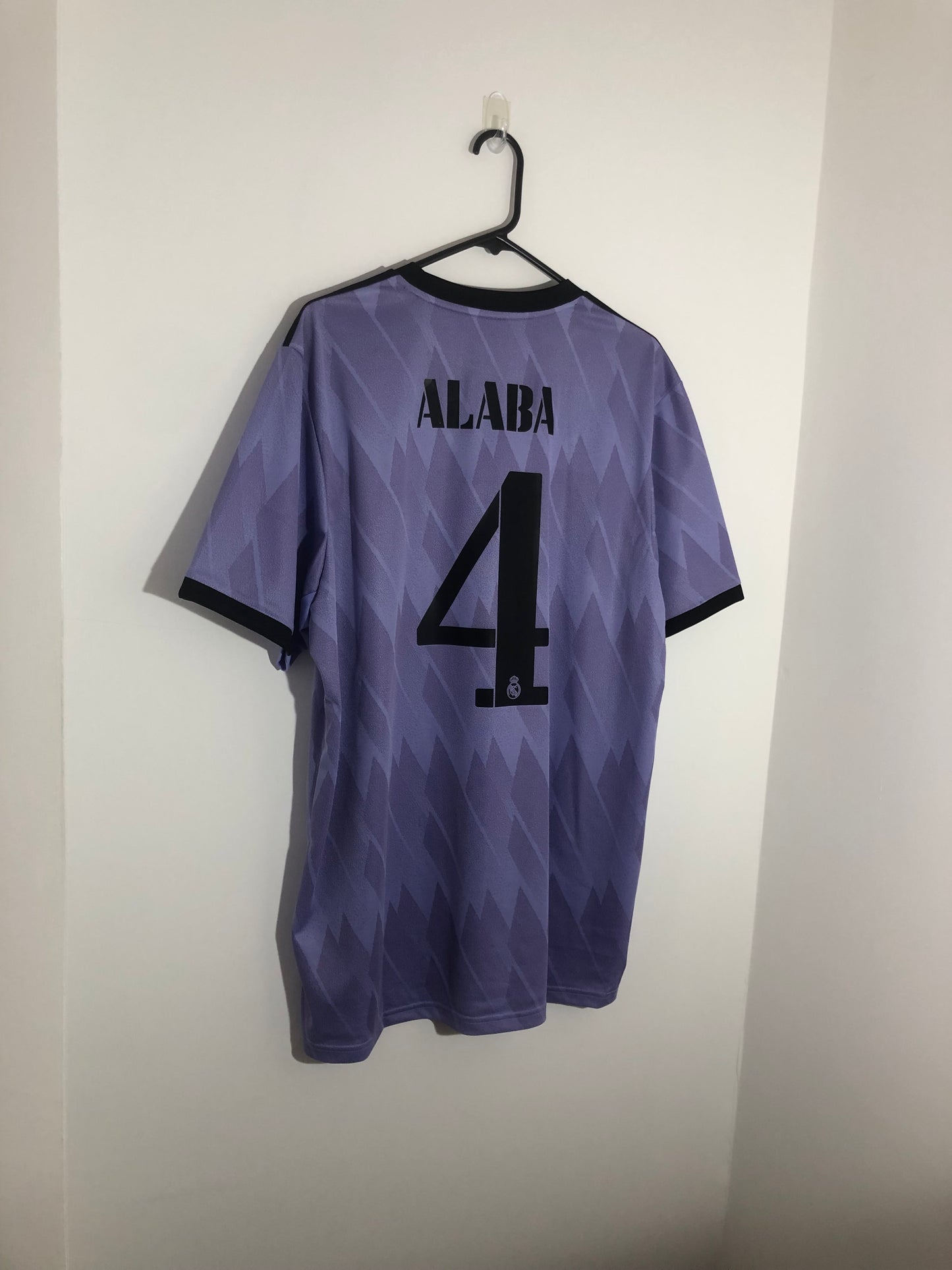 Alaba #4 Real Madrid 2022/23 Away XL Football Shirt Adidas BNWT