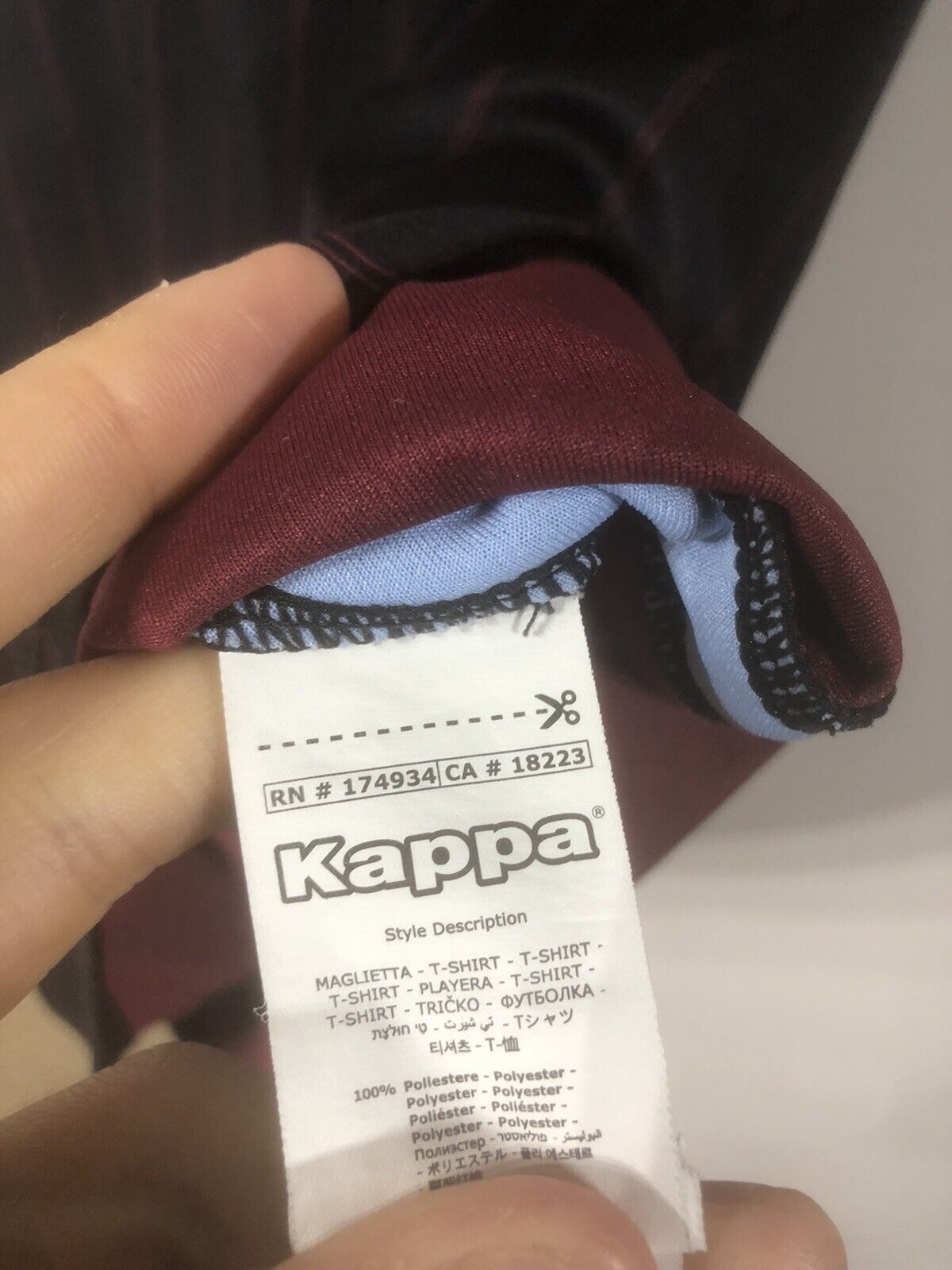 Grealish 10 Aston Villa 2020 21 XL Away Shirt Kappa Excellent Condition