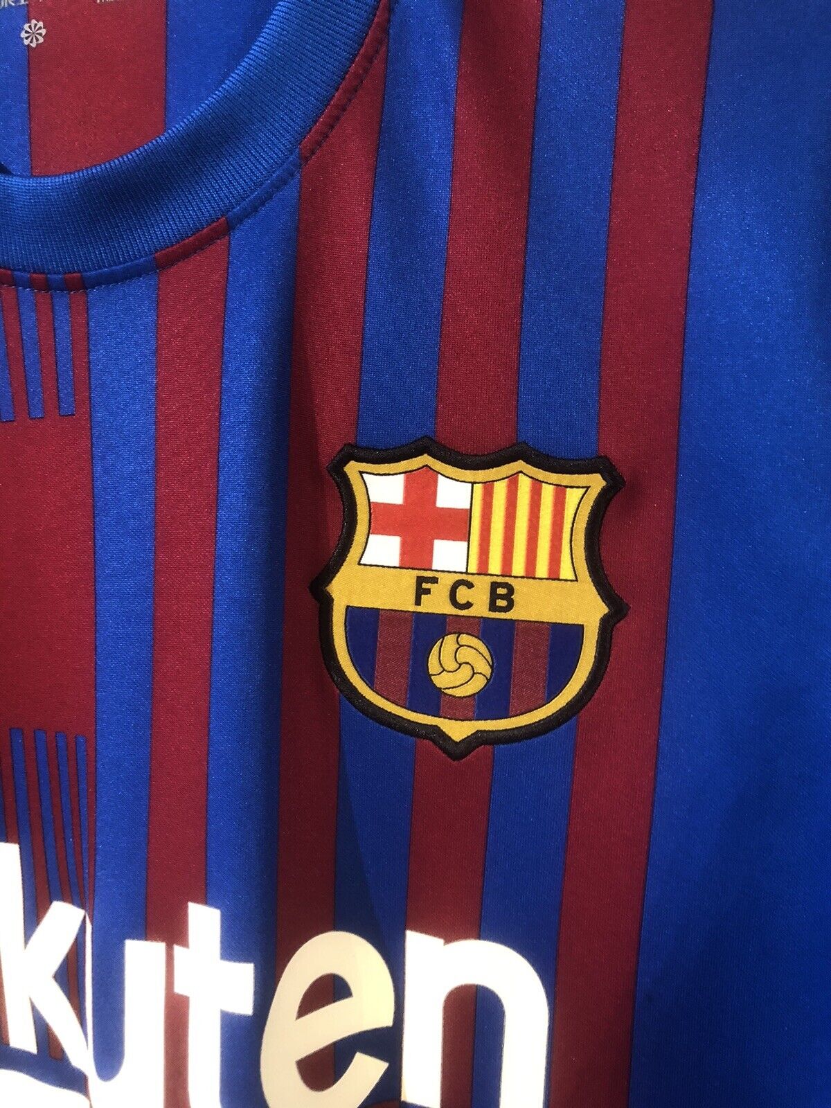 #5 (Busquets) Barcelona Medium 2021/22 Home Football Shirt Nike Good Condition