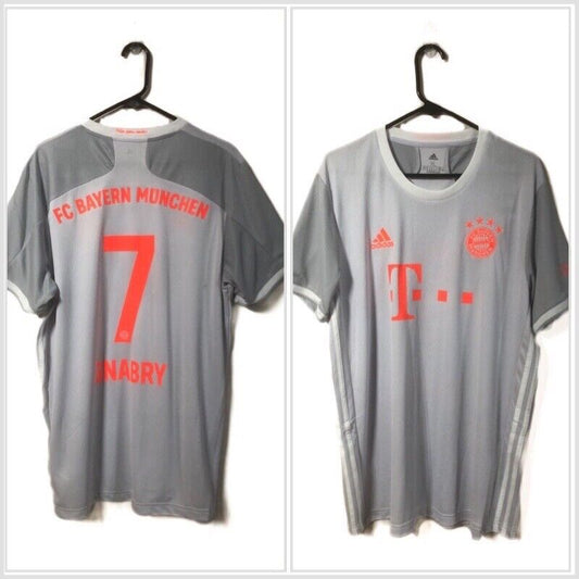 Gnabry 7 Bayern Munich 2020 21 Xl Away Shirt Brand New With Tags Ge0583