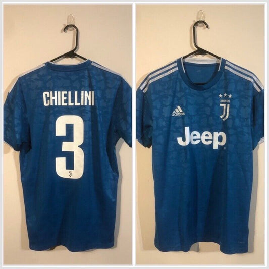 Chiellini #3 Juventus 2019/20 Medium 3rd Shirt Adidas Excellent Condition