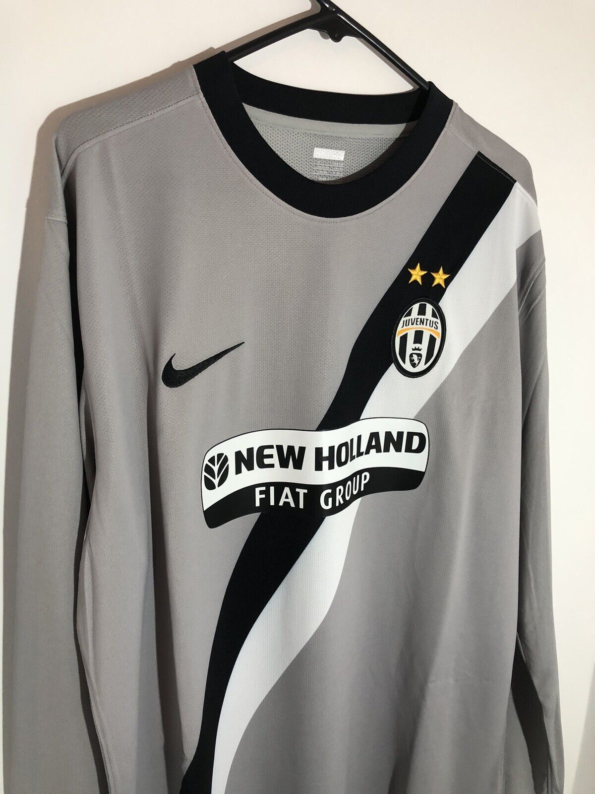 Del Piero 10 Juventus 2009 10 Xl Away Printed Wash Tag Excellent Condition