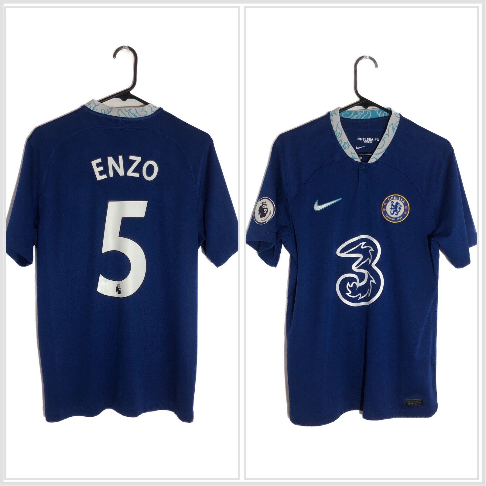Chelsea FC ENZO 5 シャツ Chelsea FC ENZO 5 シャツ 2022/23 Chelsea Authentic Away Jersey #5