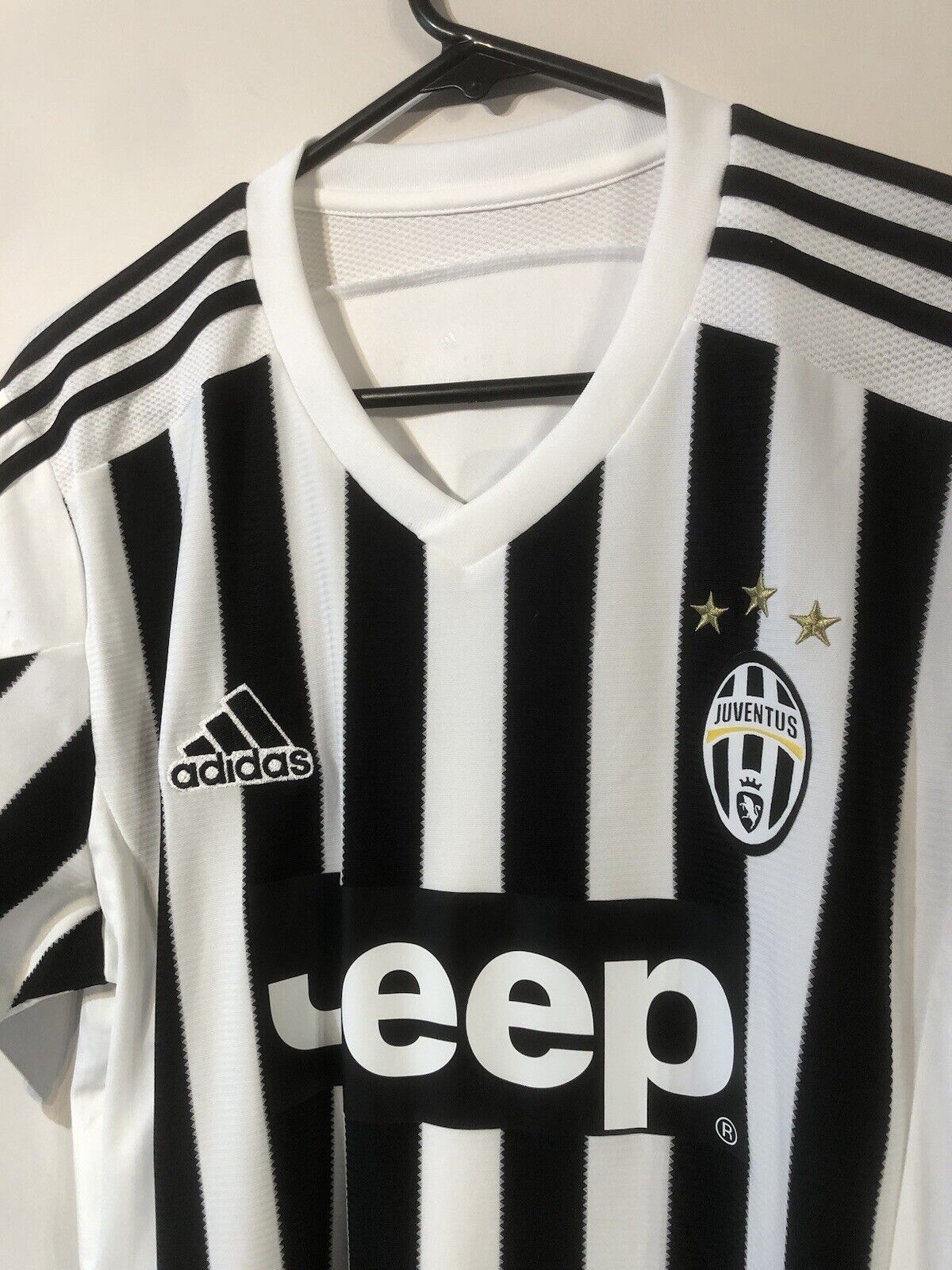 Morata #9 Juventus 2015/16 Large Home Football Shirt Jersey Adidas BNWT