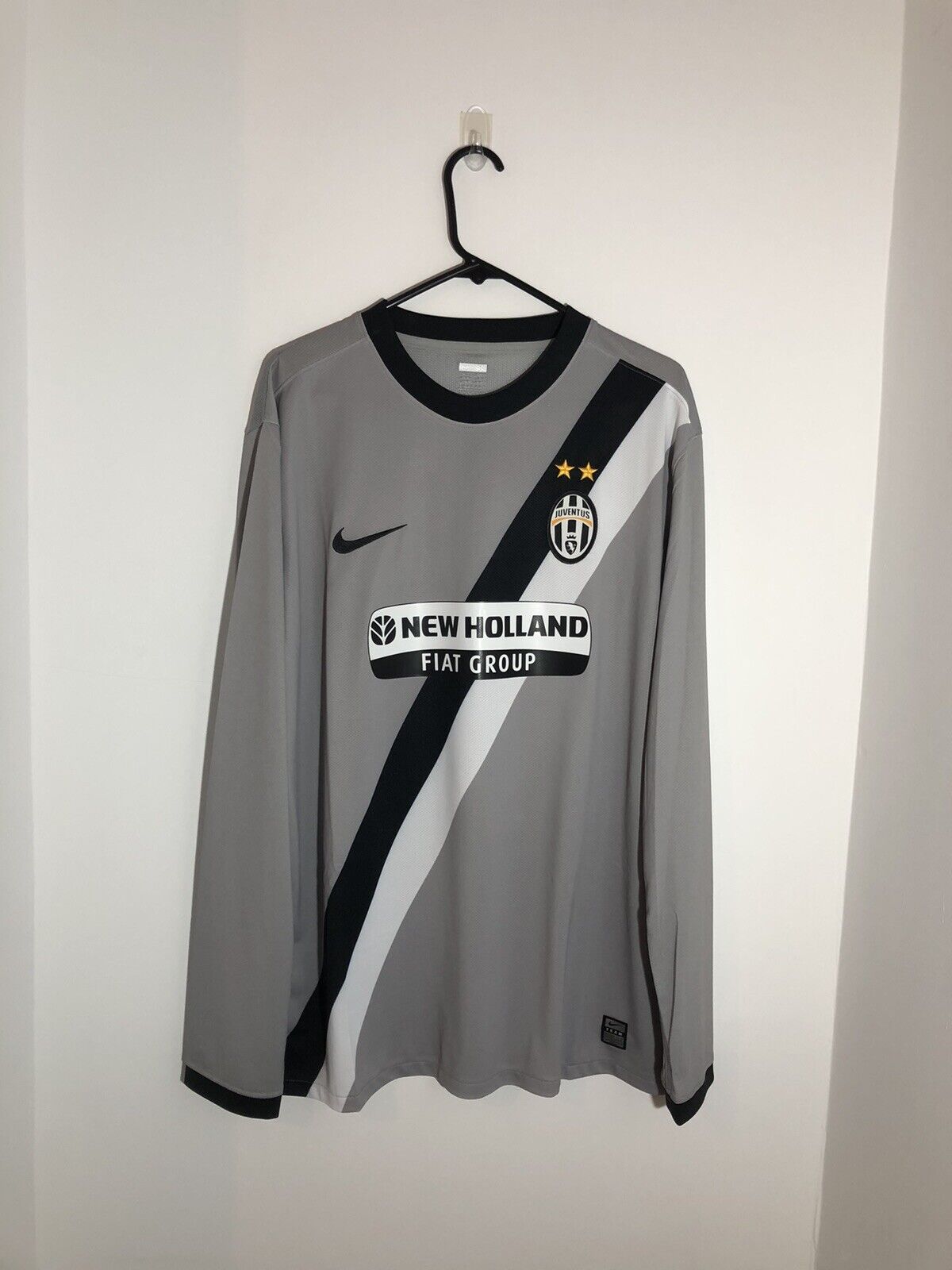 Del Piero 10 Juventus 2009 10 Xl Away Printed Wash Tag Excellent Condition