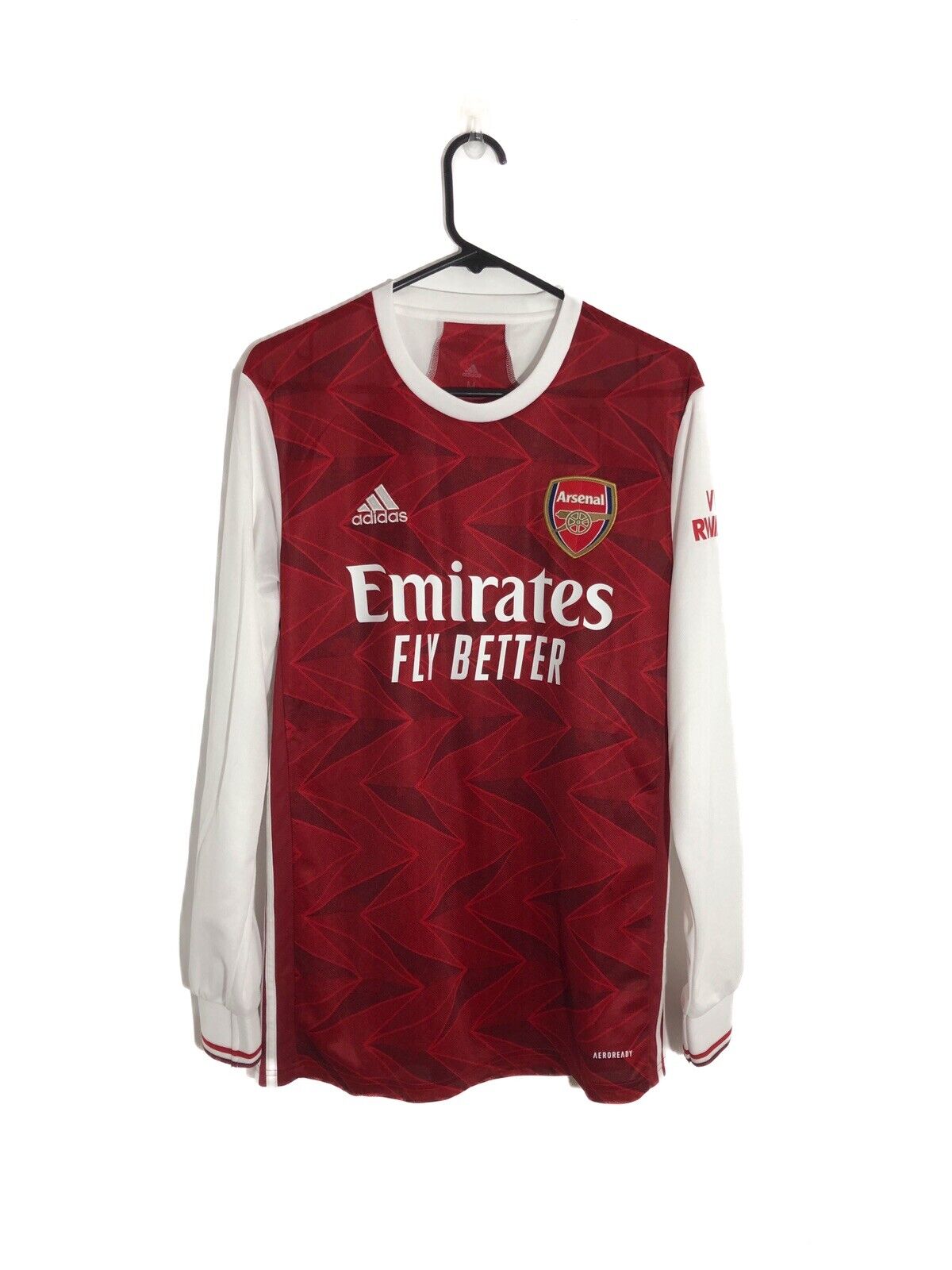 Saka #7 Arsenal 2020/21 Medium Home Shirt BNWT EH7814