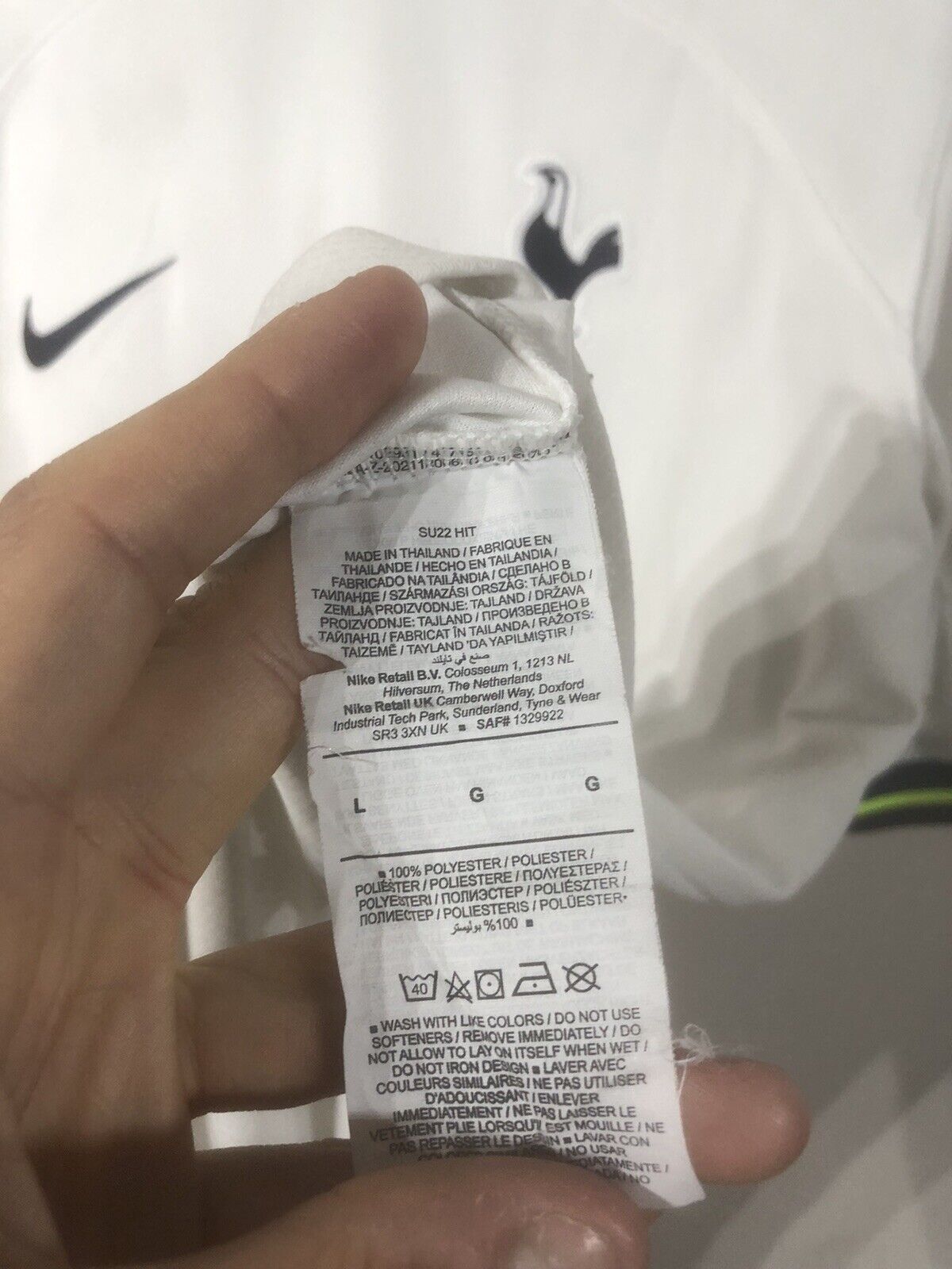 Romero #17 Tottenham Hotspur 2022/23 Large Home Excellent Condition DM1849-101