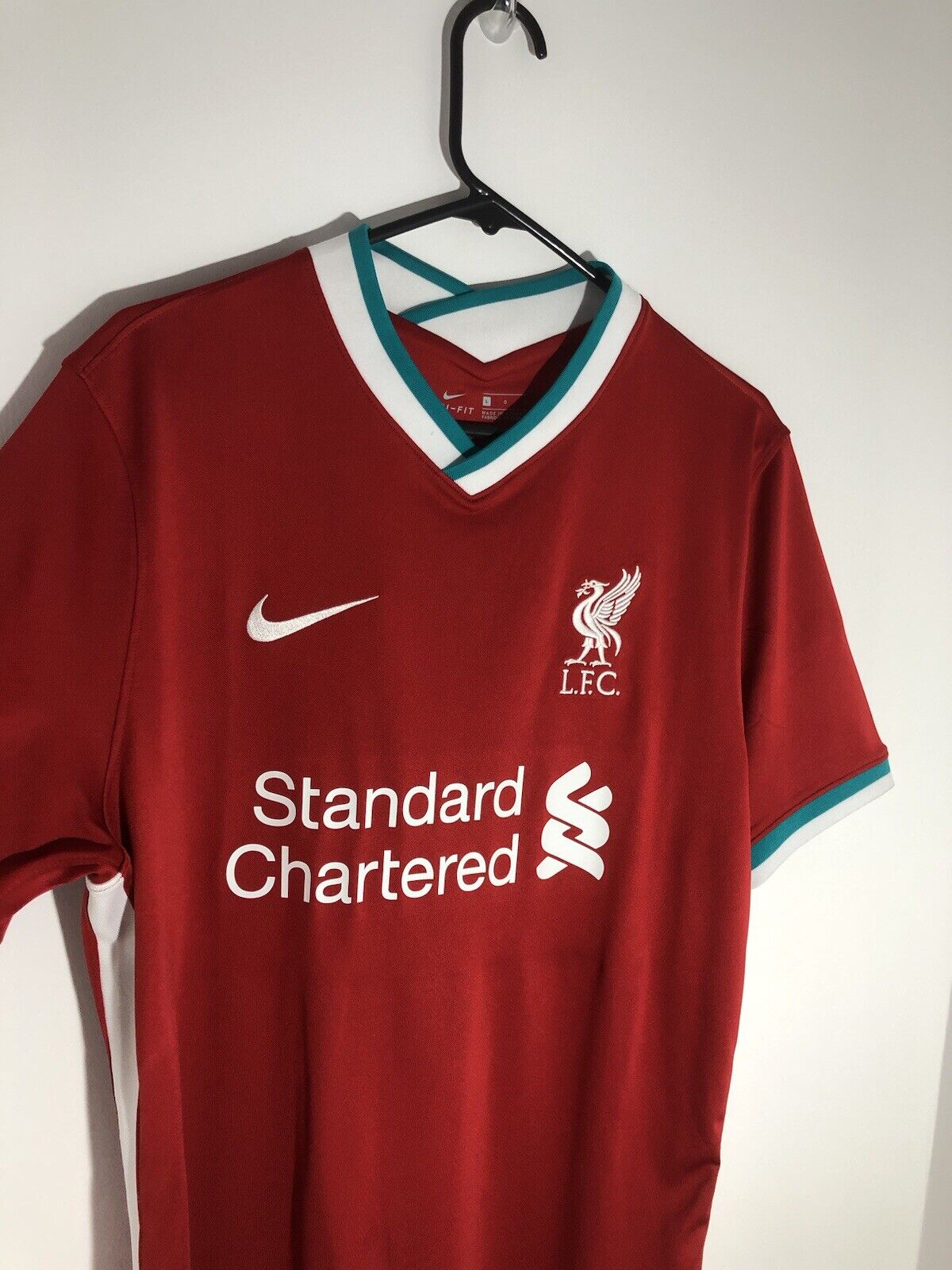 Virgil 4 Liverpool Large 2020 21 Home Shirt Nike Excellent Condition Cz2636 687